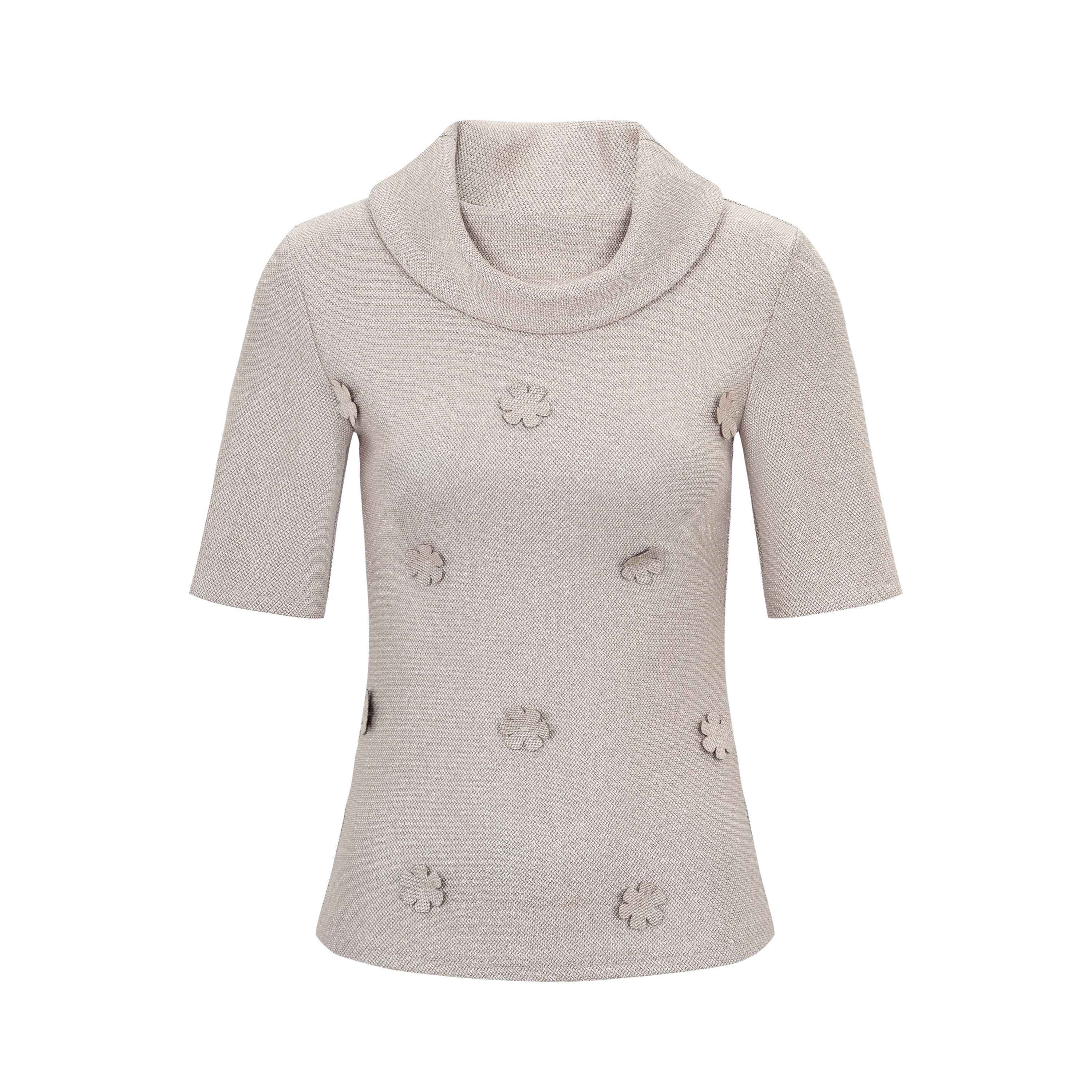 Dorydory_Lilac_Pink_Collared_3d_Floral_Women&