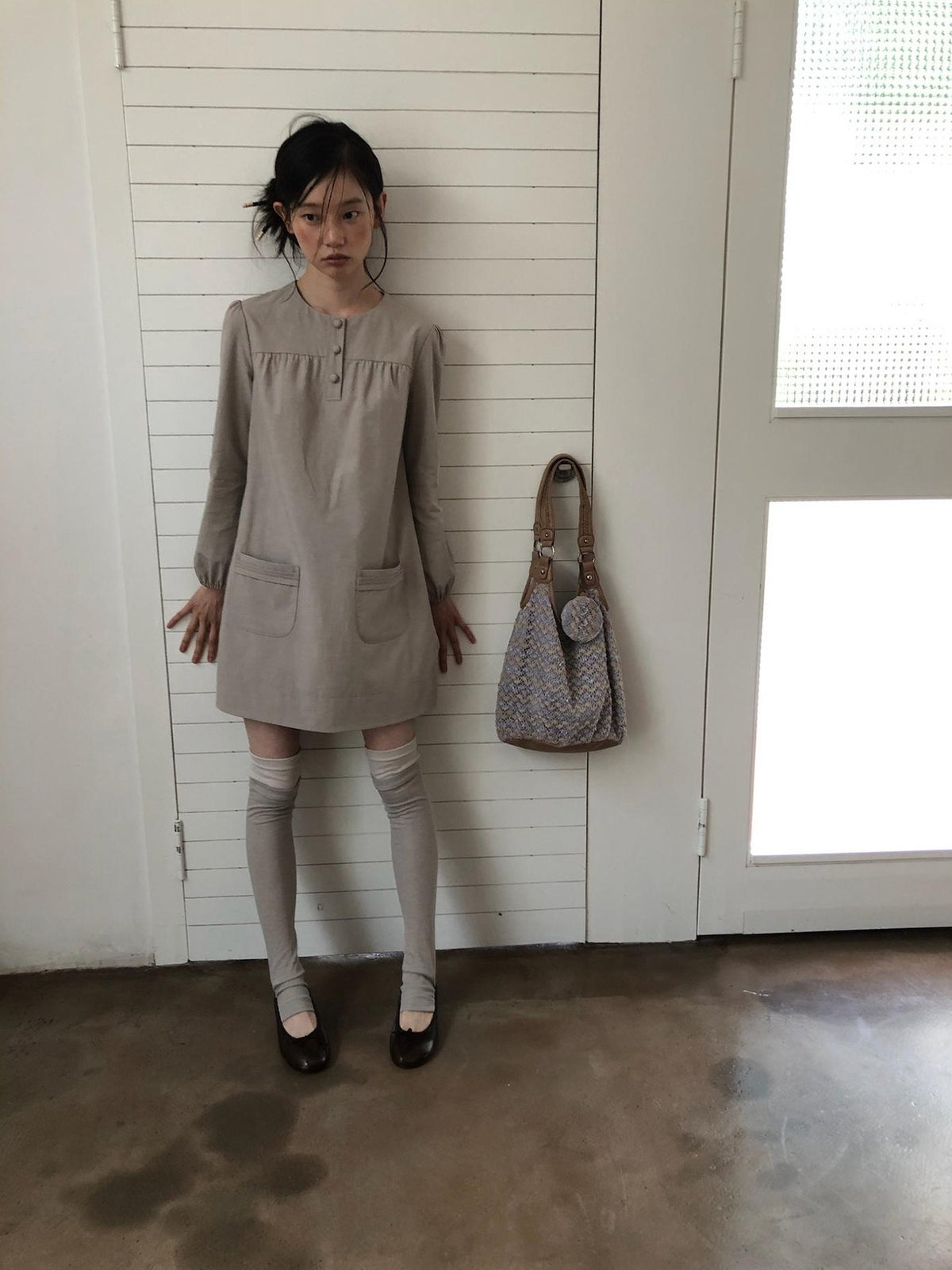 Dorydory Minimalist H Line Long Sleeve Lyocell Cotton Women&