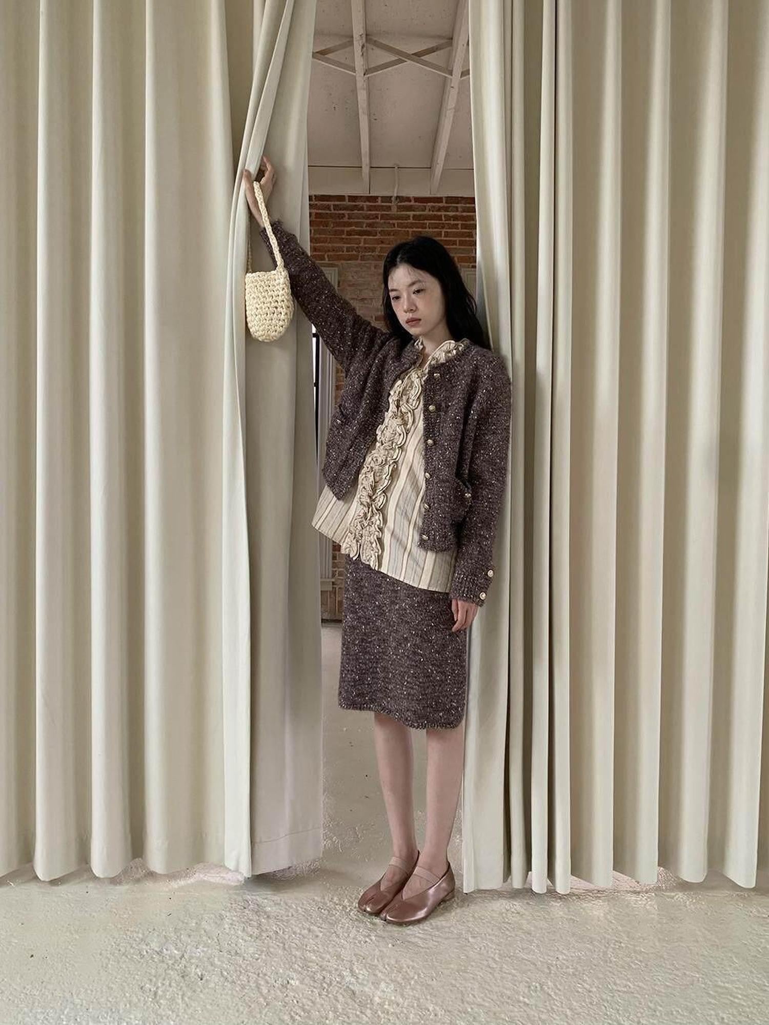 Dorydory Subtle Shimmer Tweed Inspired Women&