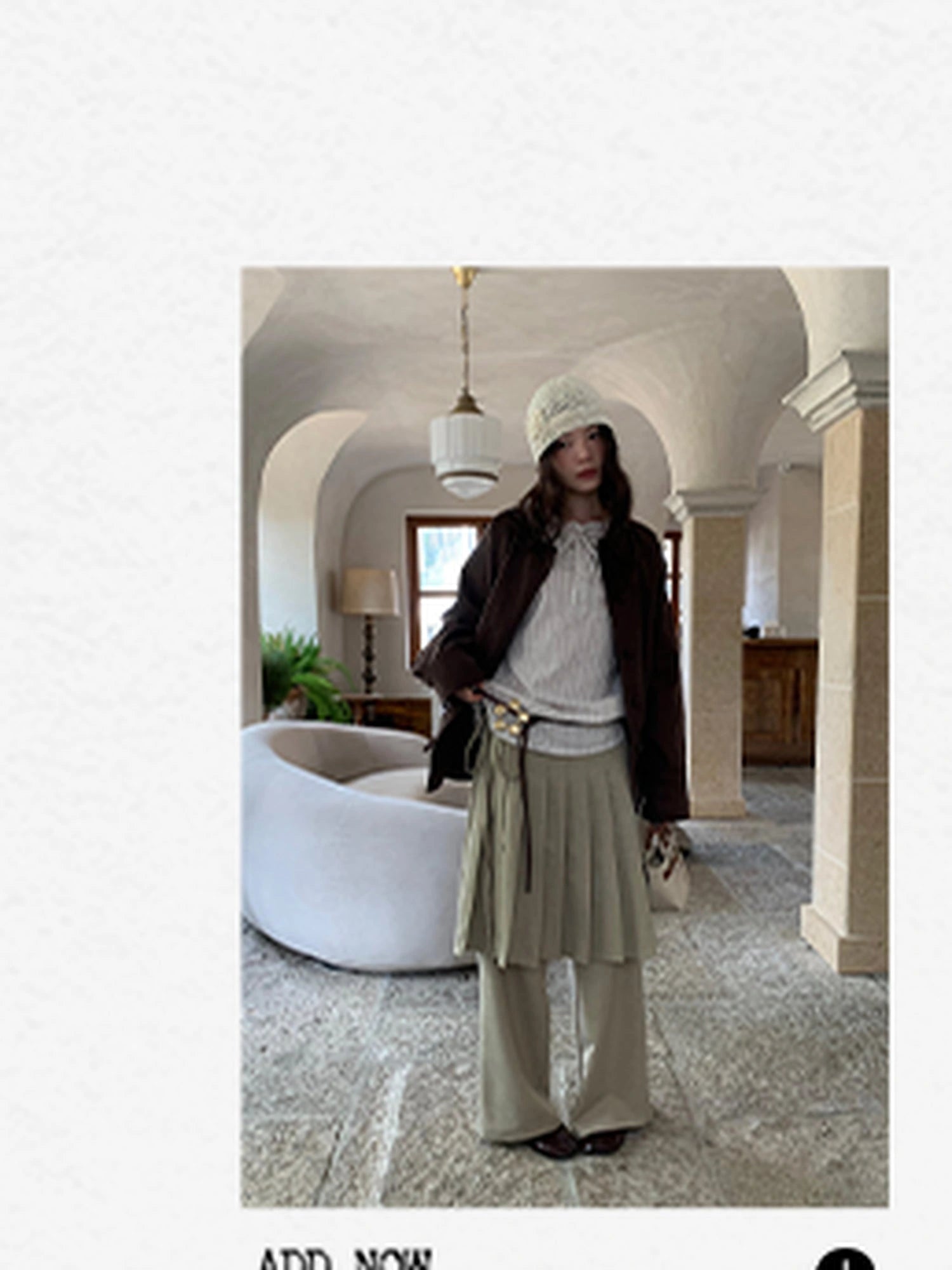 Textured Hem Short Trench Coat