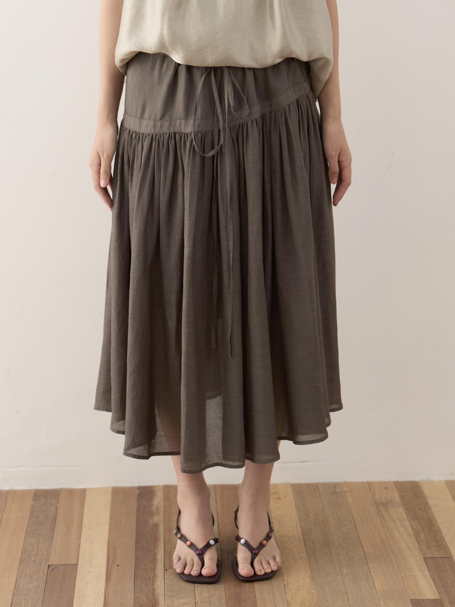 Dorydory Tie Drawstring Ruched Women&