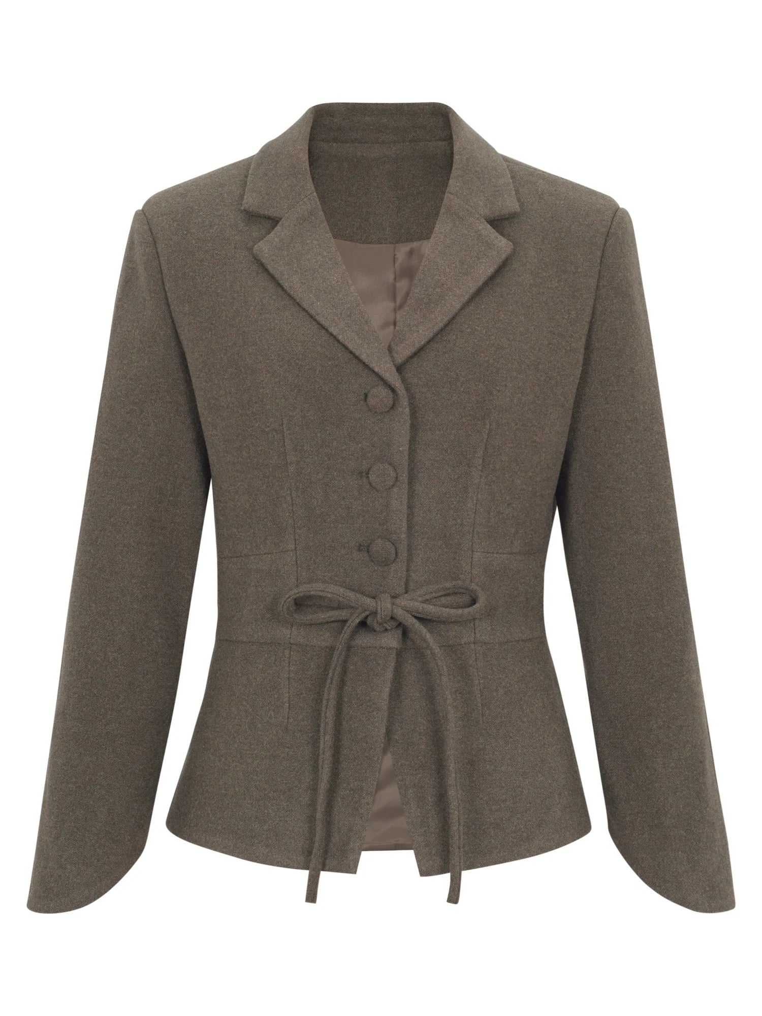 Vintage Dory Dory Lace Up Waist Cropped Blazer