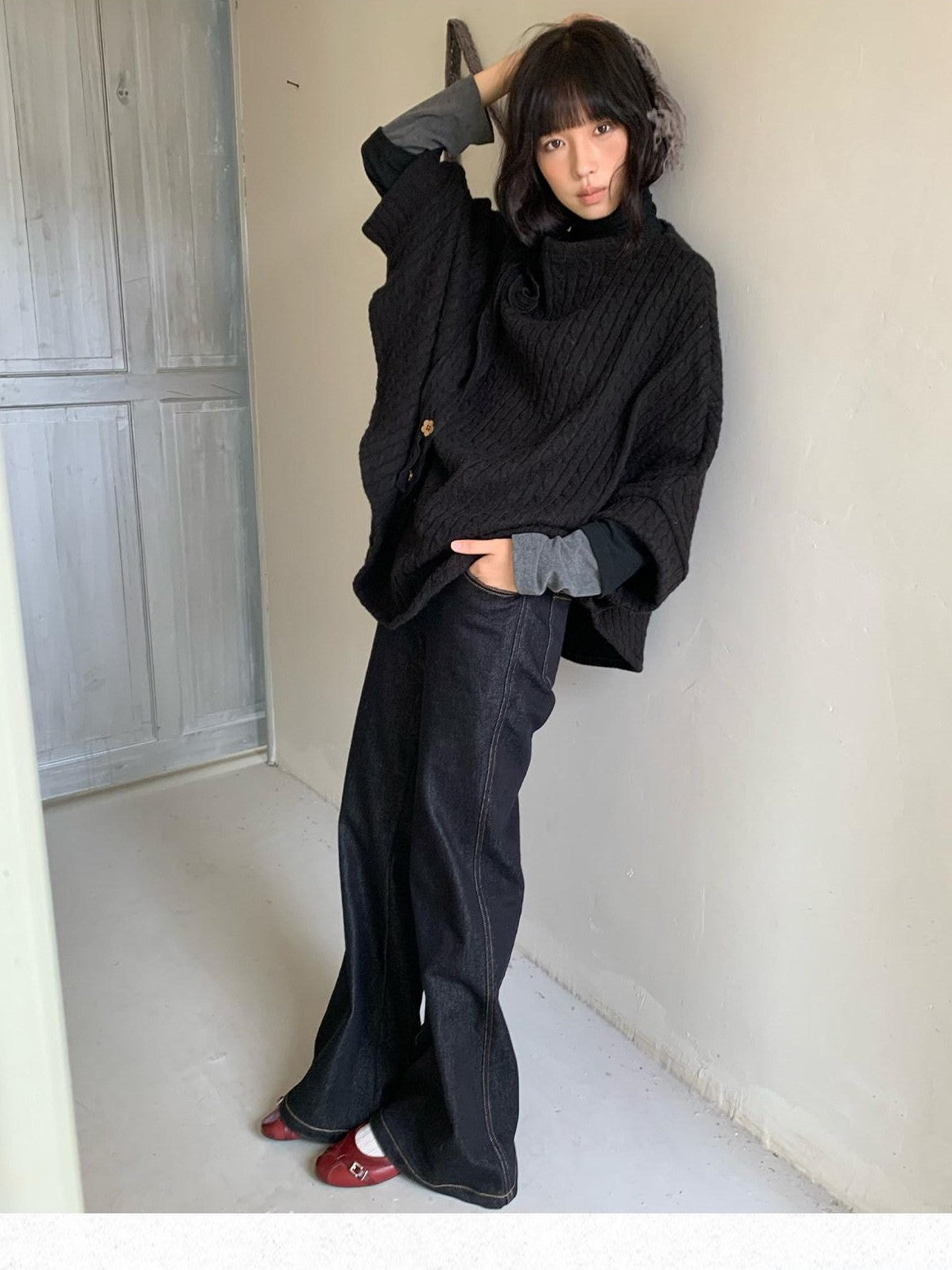 Dorydory Vintage Micro Flare Slim Low Rise Stretch Women&