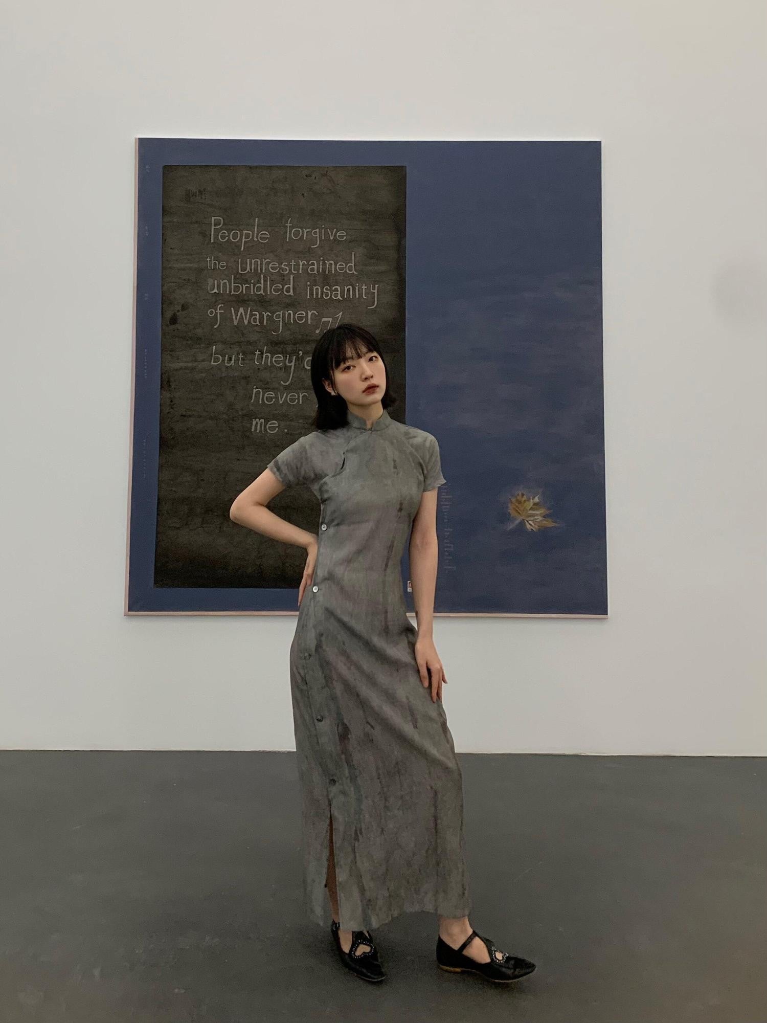 Dorydory Wavy Collar Modern Chinese Modified Women&