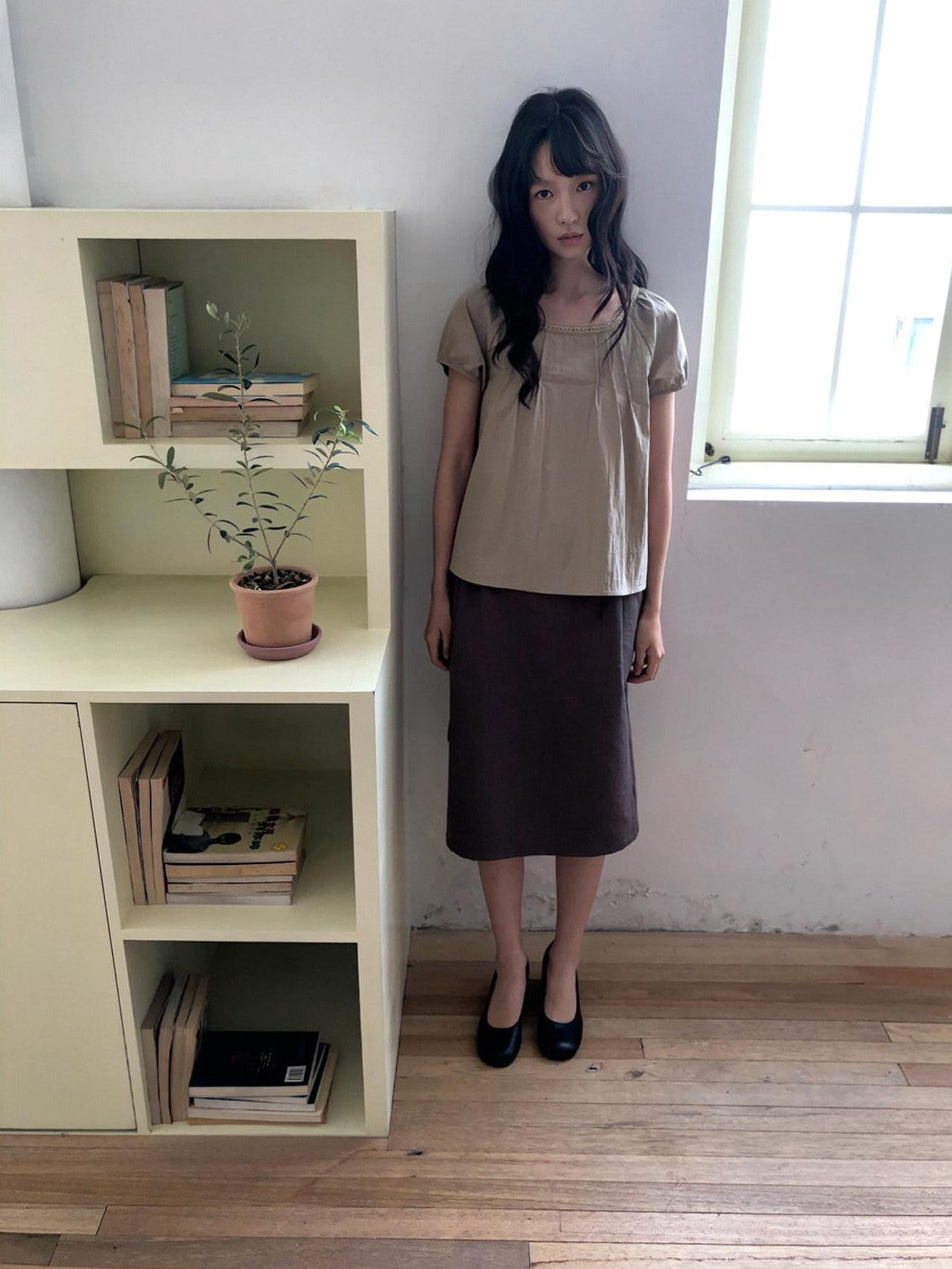 Dorydory Woven Lace Round Neck Knitted Women&