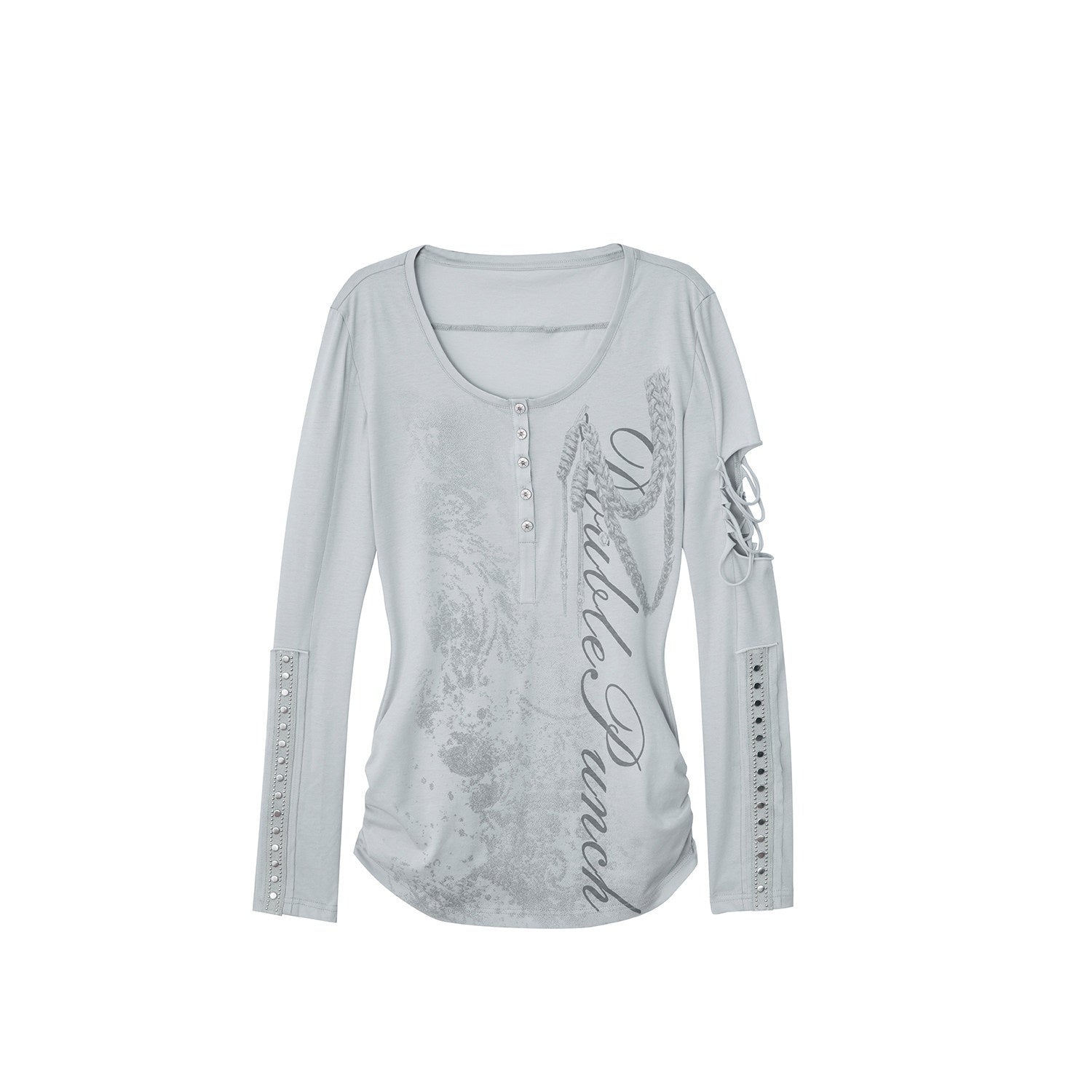 DoublePunch_Ripped_Punk_Printed_Slim_Women&