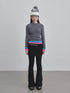 Double Hem Color Block Tee