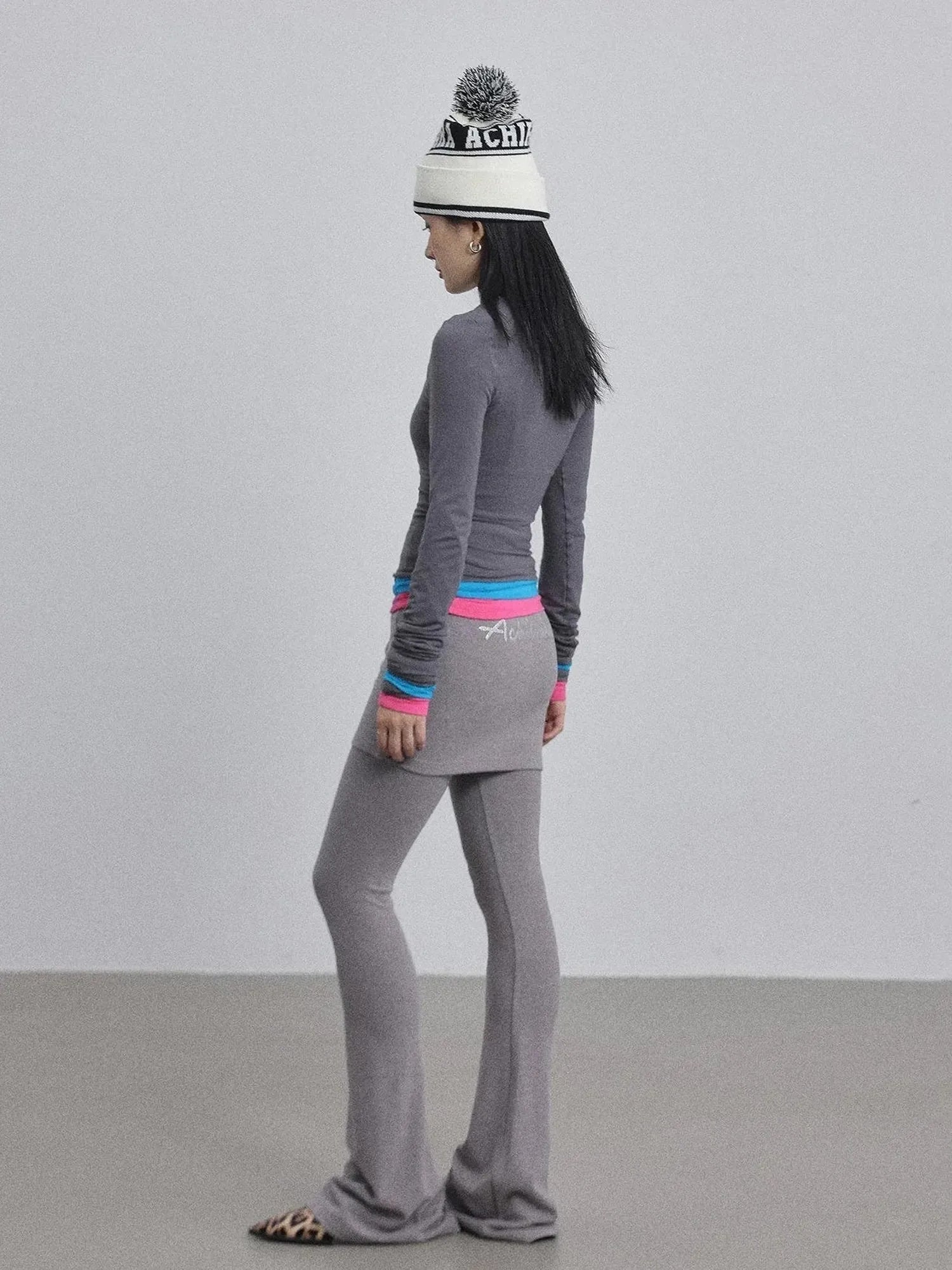 Double Hem Color Block Tee