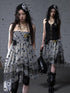 NO ROMANCE Dreamy Ballet Star Mesh Two-Way Bustier Skirt Dresses