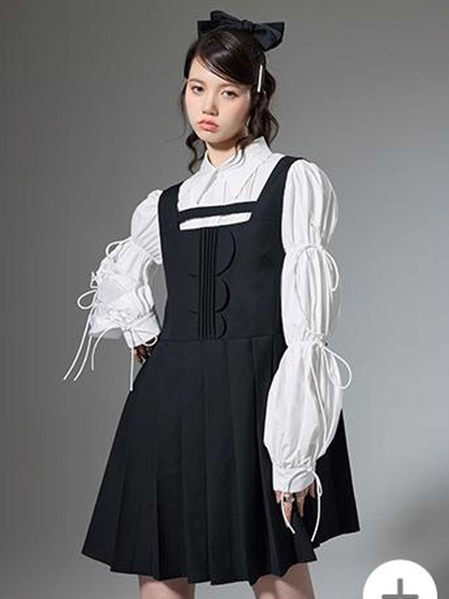 DIDDI MODA Elegant Hollow Out A Line Mini Dress