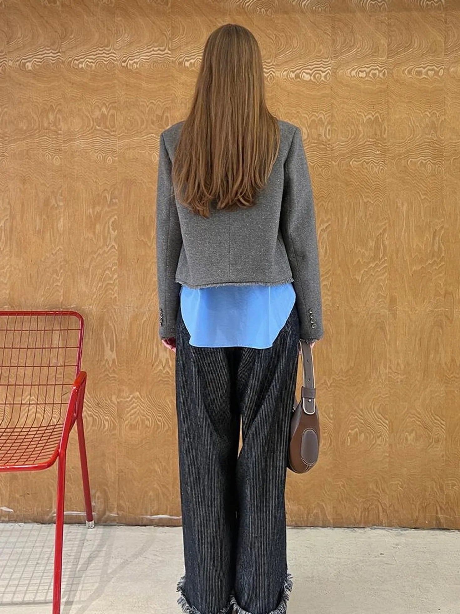 Embroidered Tweed Short Jacket With Beaded Fireworks