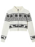 Emo Xmas Deer Knit Cardigan