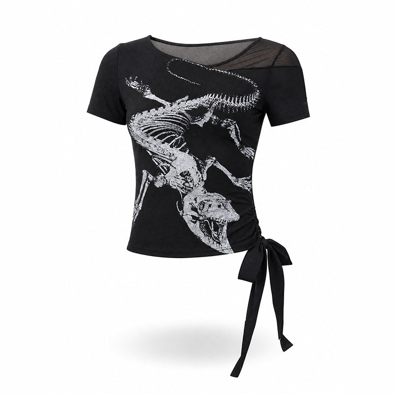 Emoha_Black_Skull_Print_Patchwork_Lace_Up_Punk_Women&