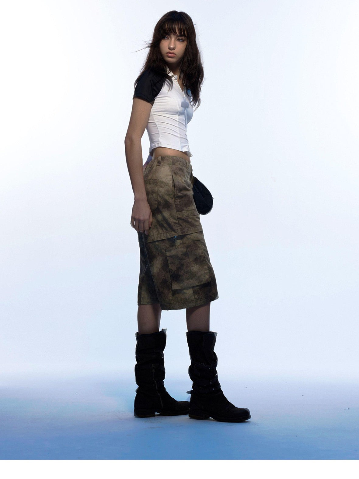 Emoha Camo Detachable Cargo Women&