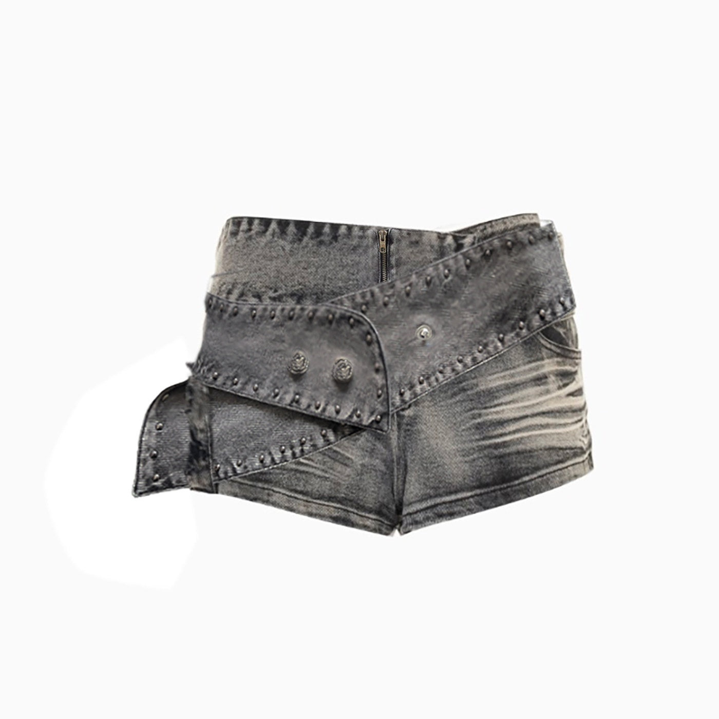 Emoha_Light_Wash_Distressed_High_Rise_A_Line_Slimming_Women&