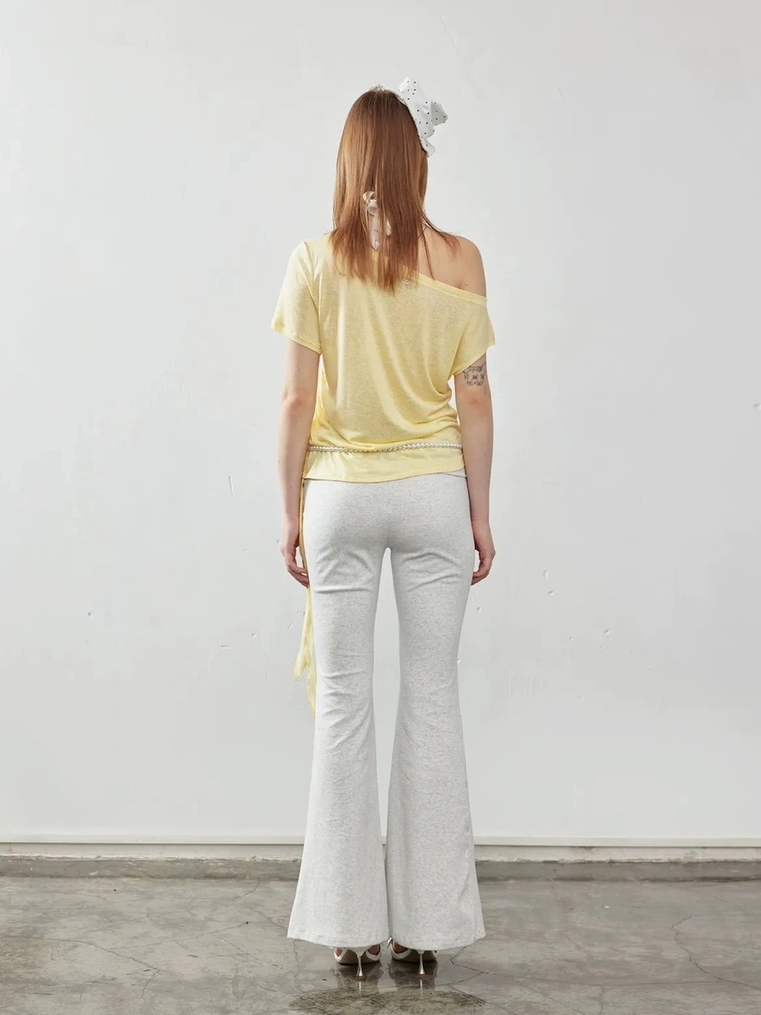 Emoha Off Shoulder Y2k Slim Fit Crop Top