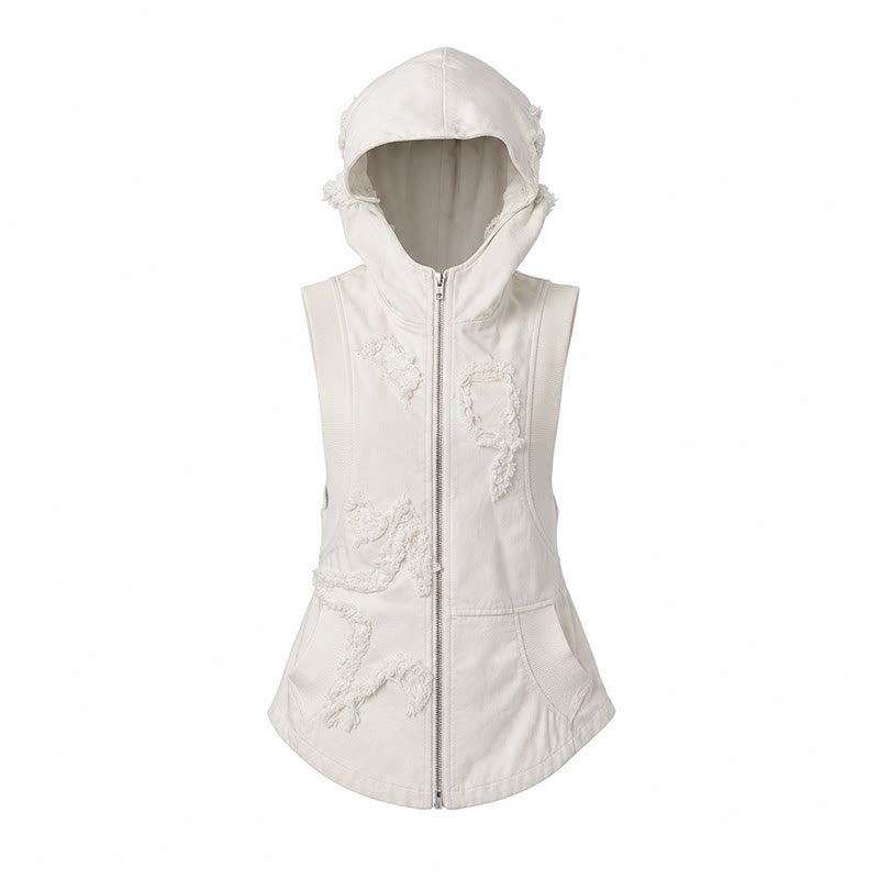 Emoha_White_Stand_Collar_Zipper_Cropped_Slim_Sleeveless_Women&