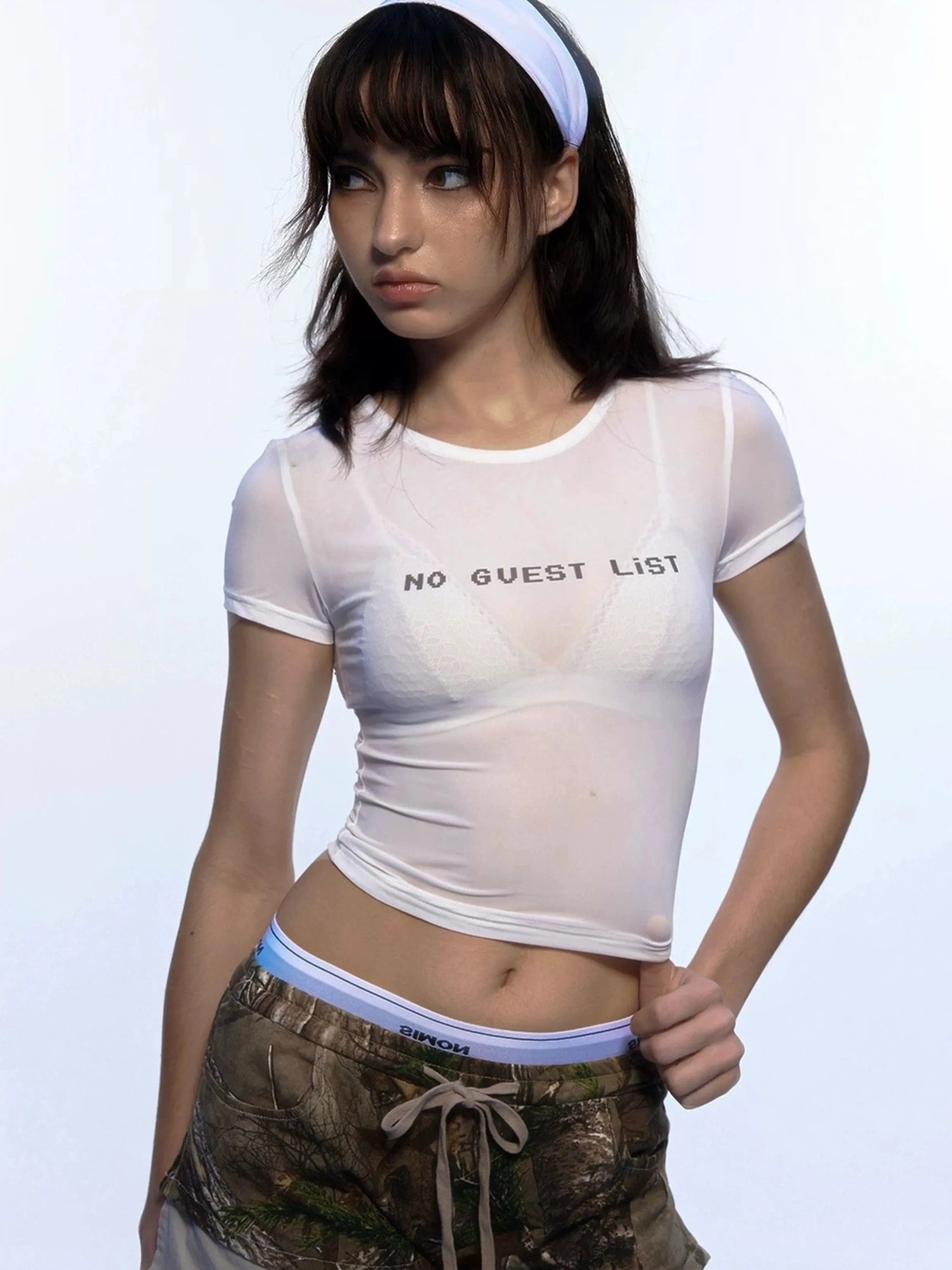 Emoha Y2k Rave Dance T-shirt Slim Fit Quick Dry Cropped Tee
