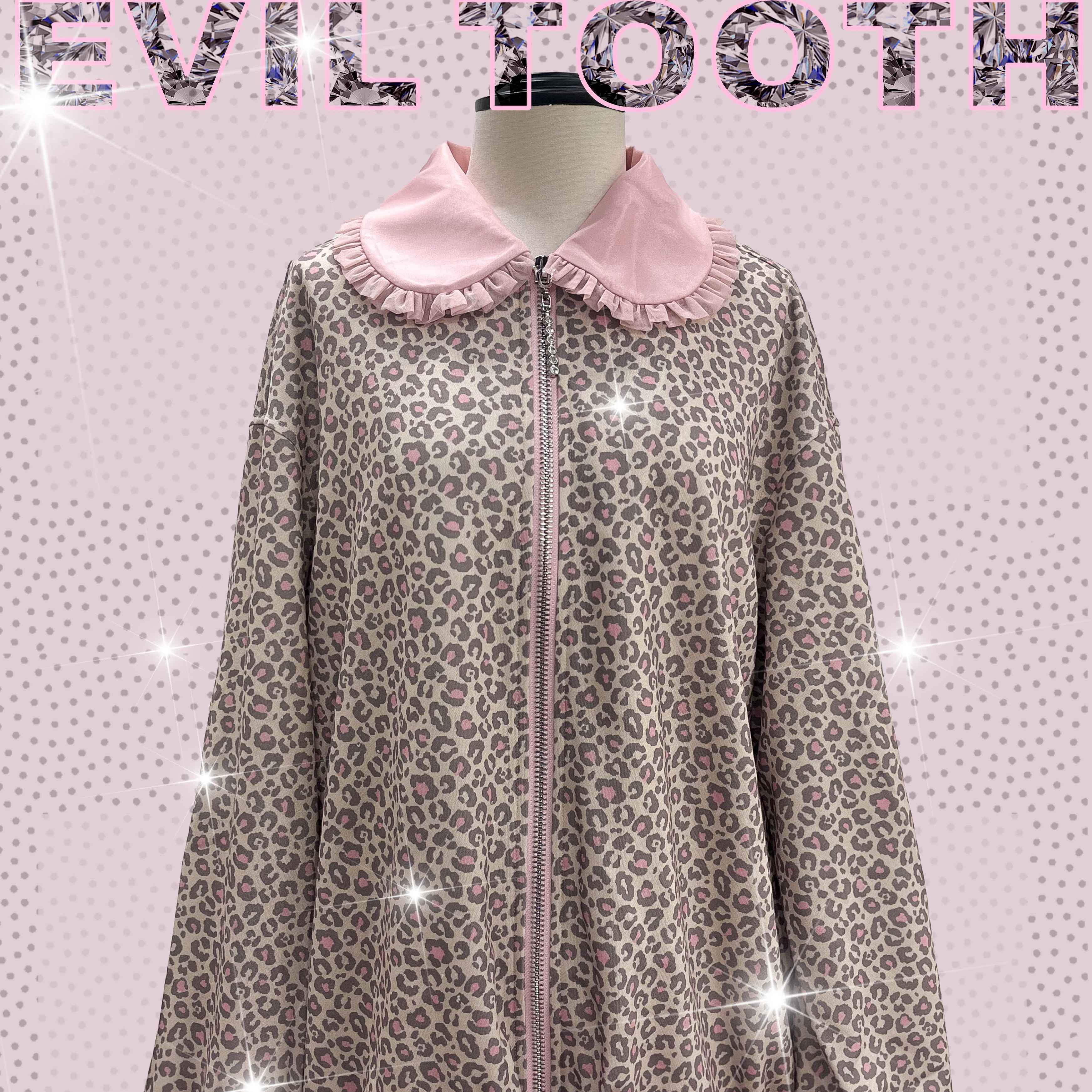 Evil_Tooth_Leopard_Patchwork_Doll_Collar_Zip_Front_Women&