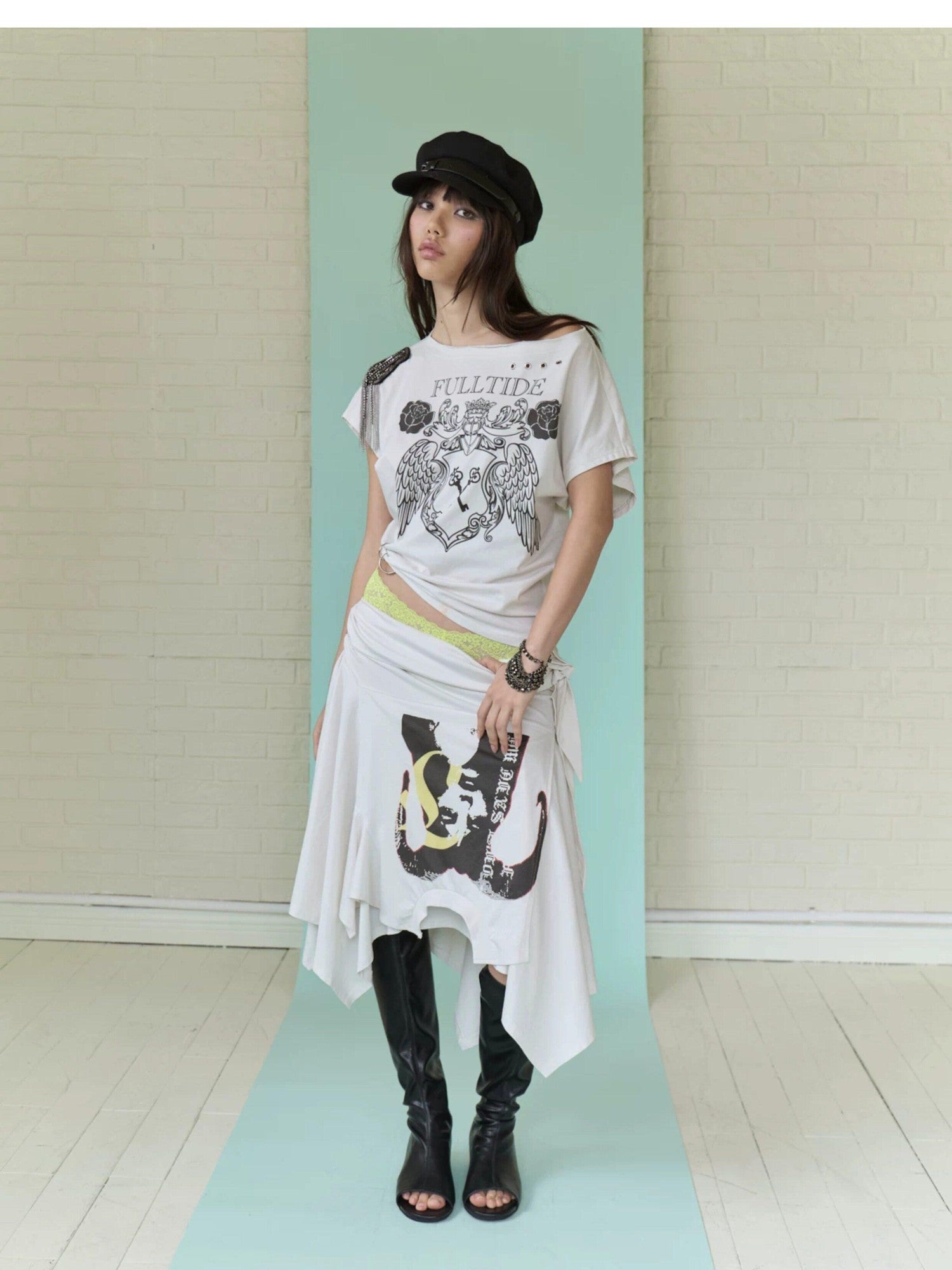 FULLTIDE Deconstructed Convertible Ruching Women&