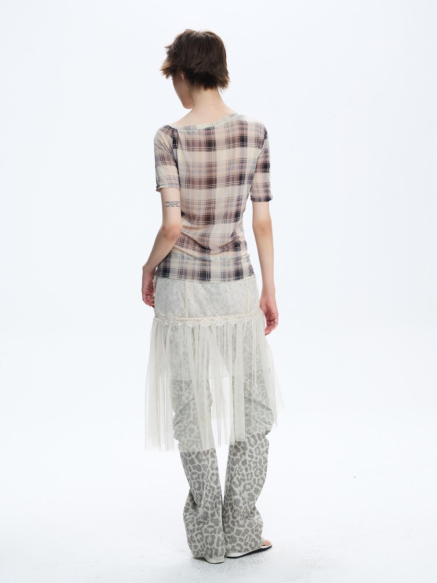 FULLTIDE Deconstructed Leopard Asymmetrical Women&