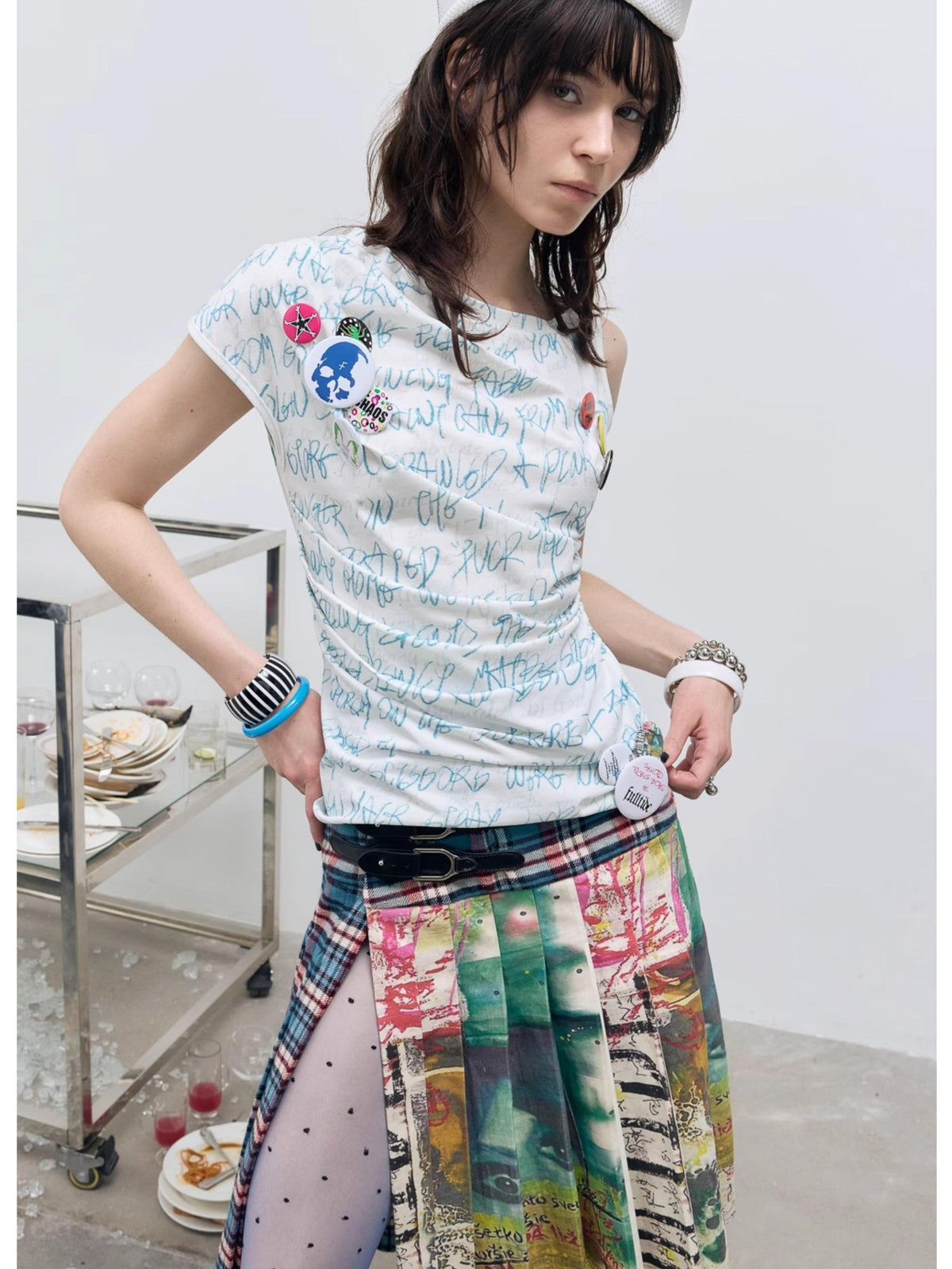 FULLTIDE Graffiti Hand Painted Women&