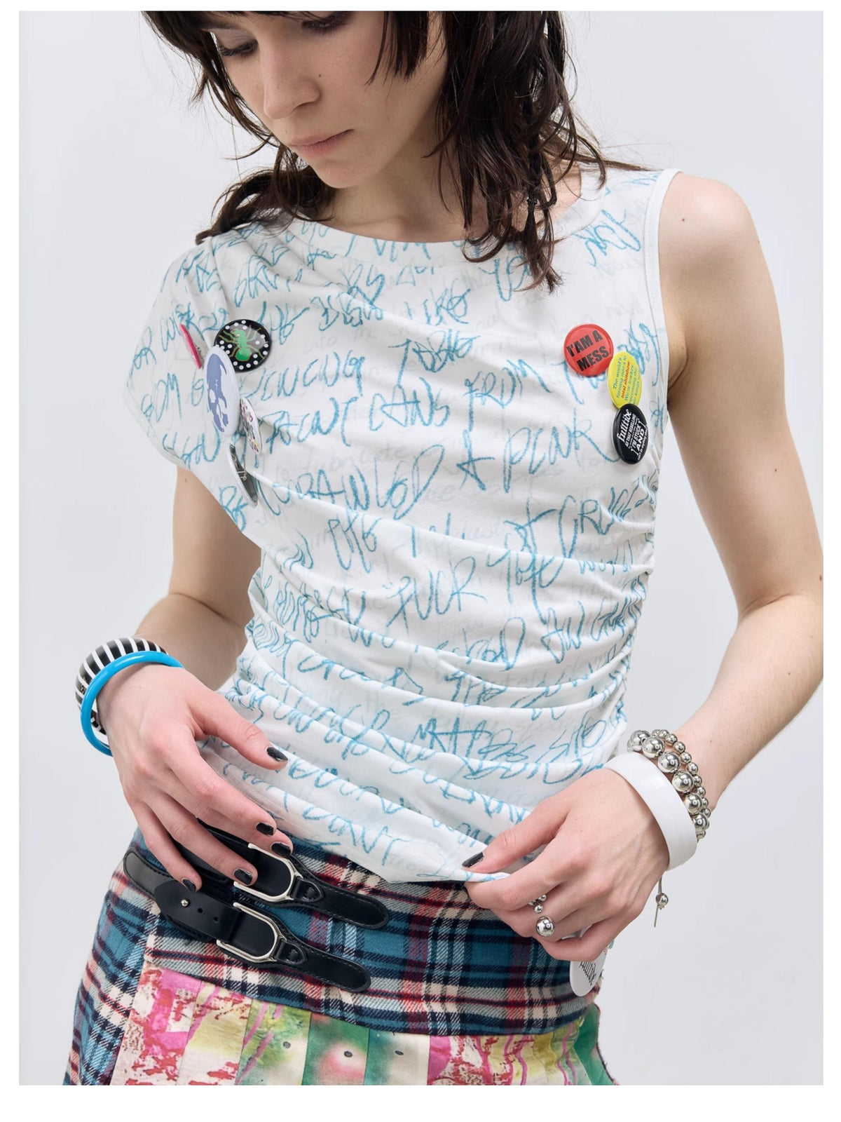 FULLTIDE Graffiti Hand Painted Women&