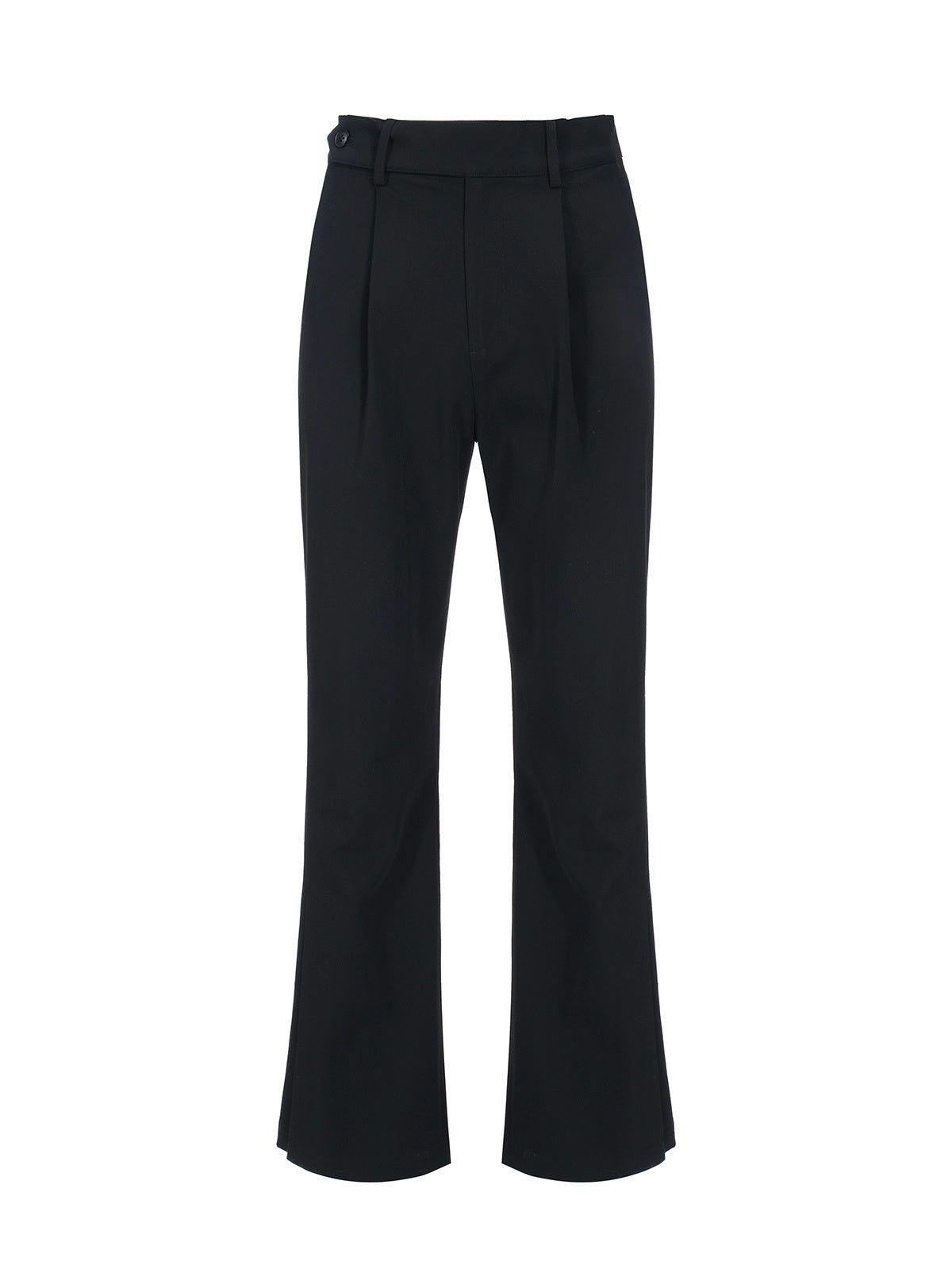FULLTIDE_High_Viscose_Content_Retro_Wide_Leg_Mid_Rise_Zipper_Women_Black_Pants_MISSTT