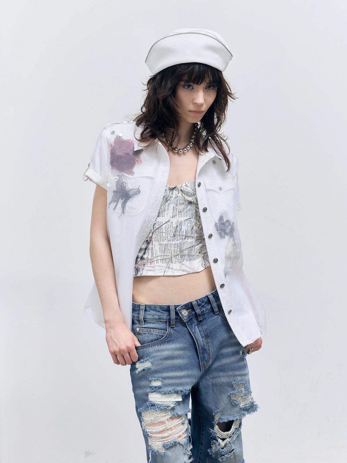 FULLTIDE_Original_Design_Cotton_Blend_Polo_Collar_Short_Sleeve_Women_Off_White_Shirt_MISSTT