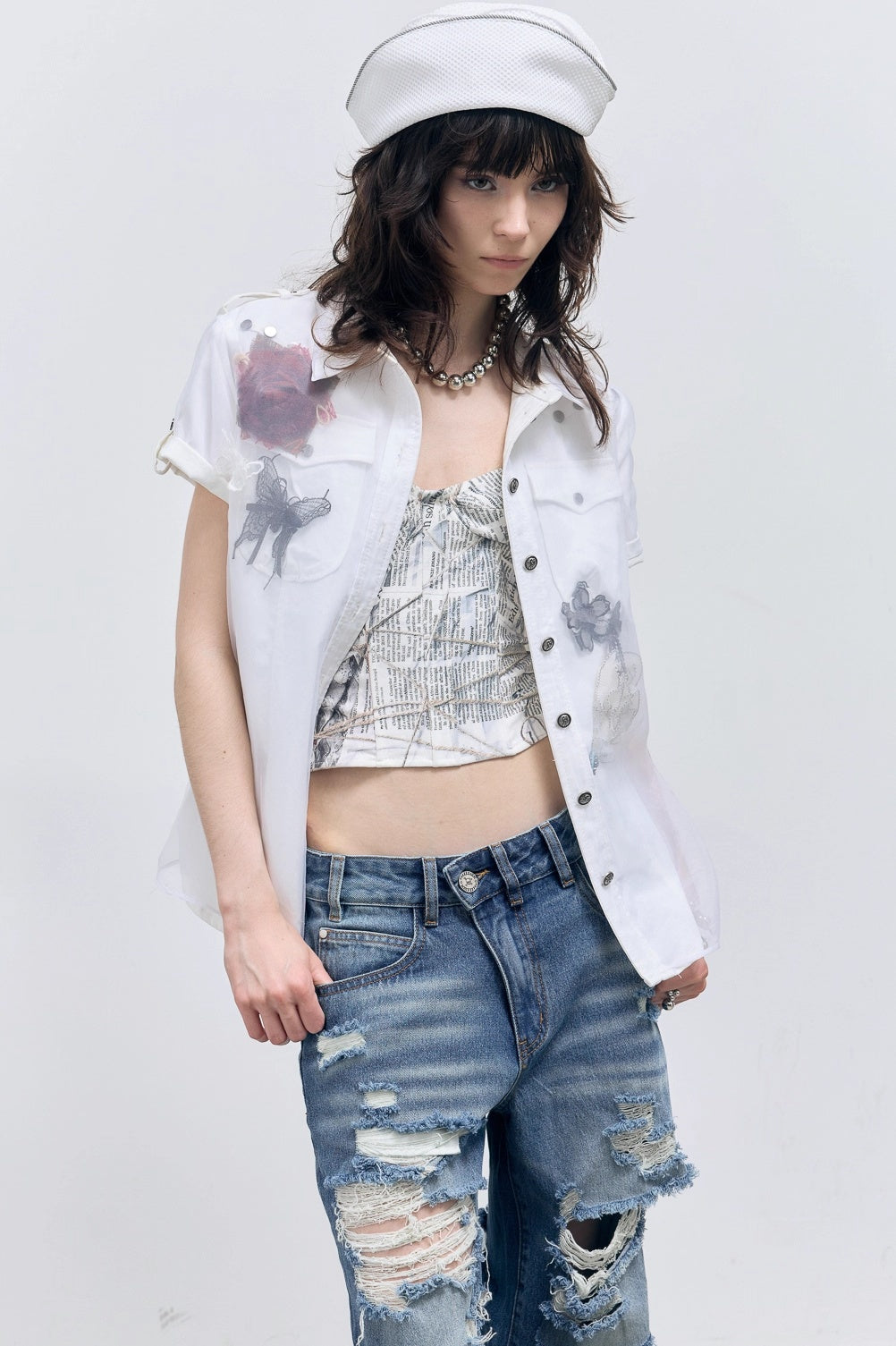 FULLTIDE_Original_Design_Cotton_Blend_Polo_Collar_Short_Sleeve_Women_Off_White_Shirt_MISSTT