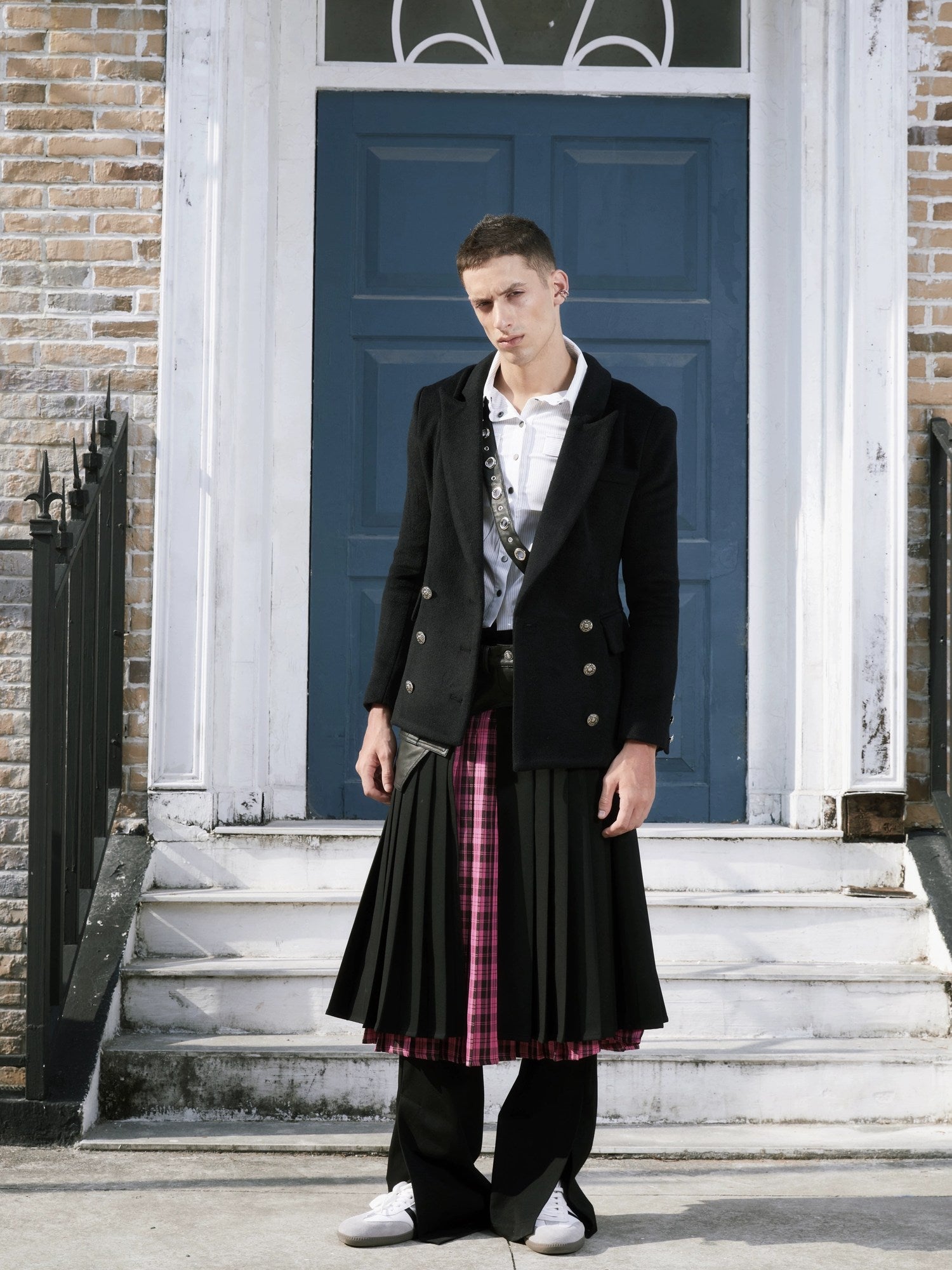 FULLTIDE Premium Wool Mid Length Notched Lapel Tailored Women Workwear Classic Coat