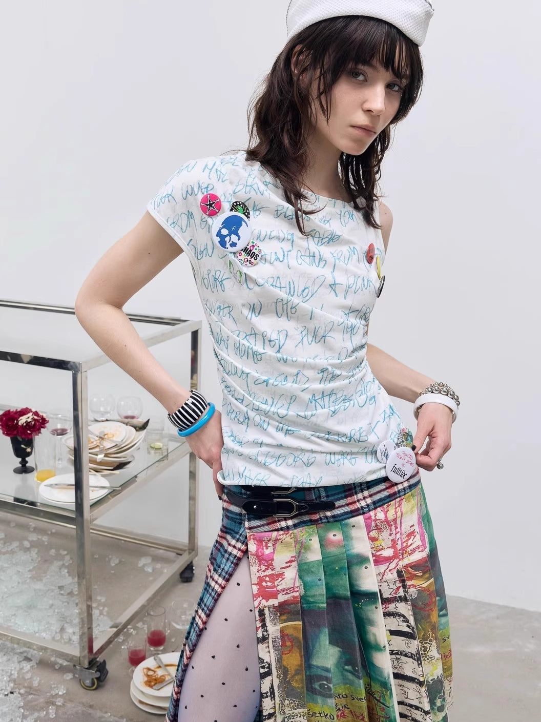 FULLTIDE_Quick_Dry_Creative_Print_Commuter_Slim_Fit_Women_Cotton_Lyocell_T-Shirt_MISSTT