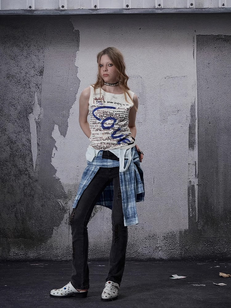 FULLTIDE_Stretch_Cotton_Low_Rise_Pencil_Fit_Distressed_Patchwork_Women_Zip_Fly_Jeans_MISSTT