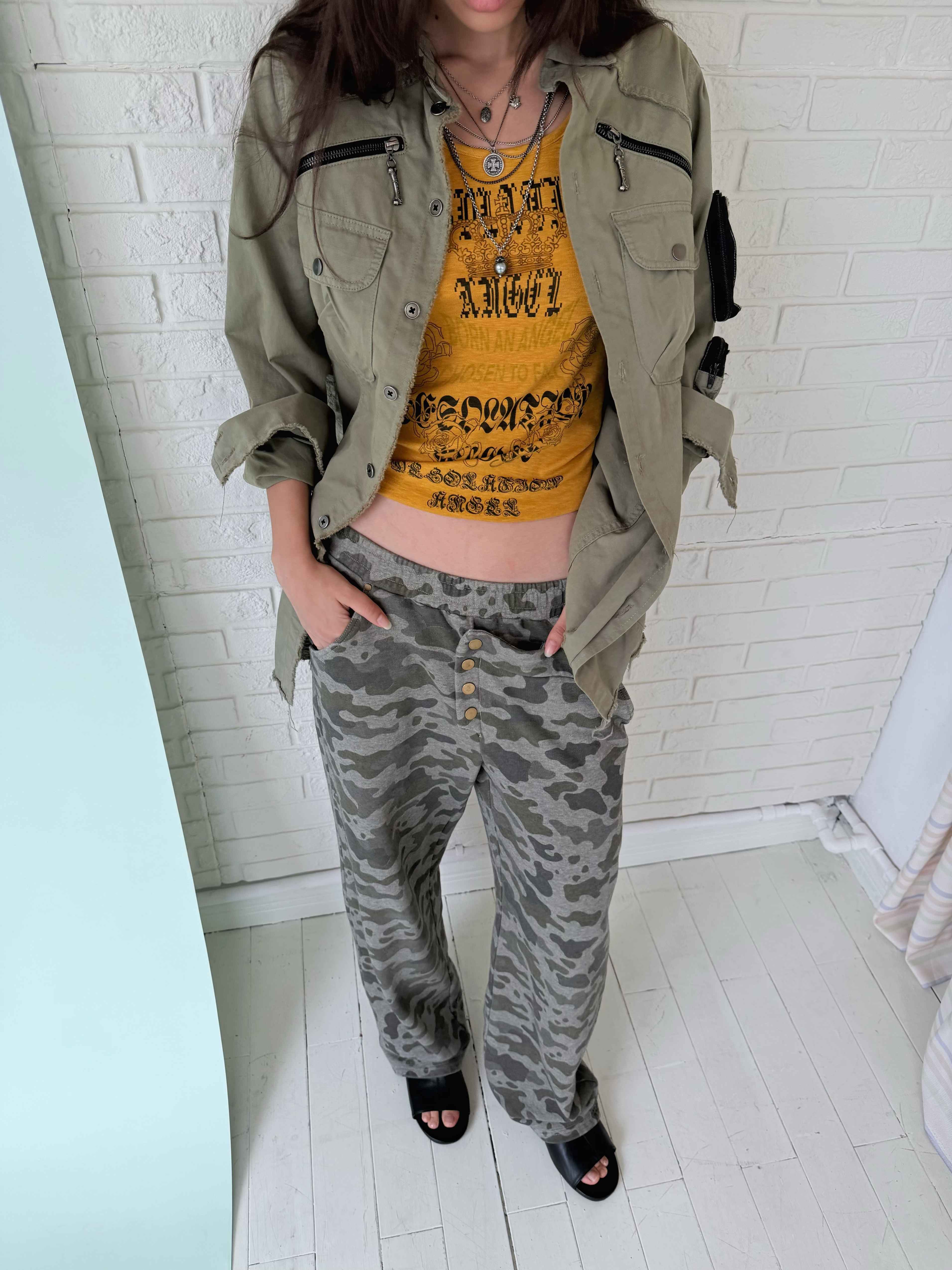 FULLTIDE_Vintage_Distressed_3d_Pocket_Zipper_Epaulet_Slim_Women&