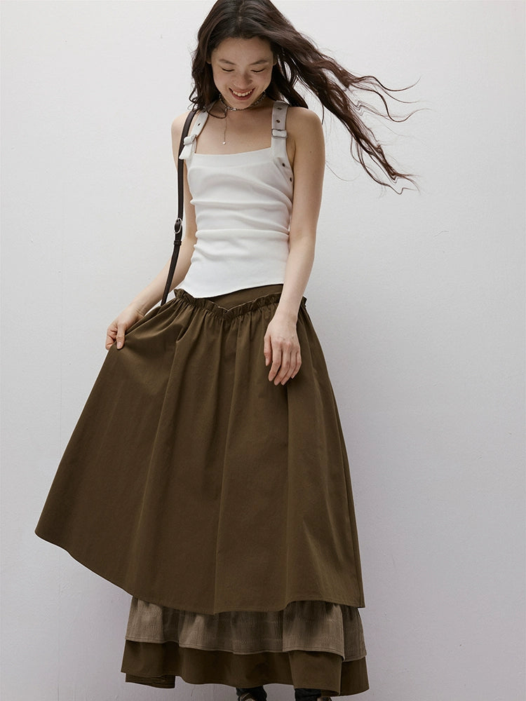 FUSSED_Adjustable_Slim_Fit_Ribbed_Vest_With_Asymmetric_Hem_MISSTT