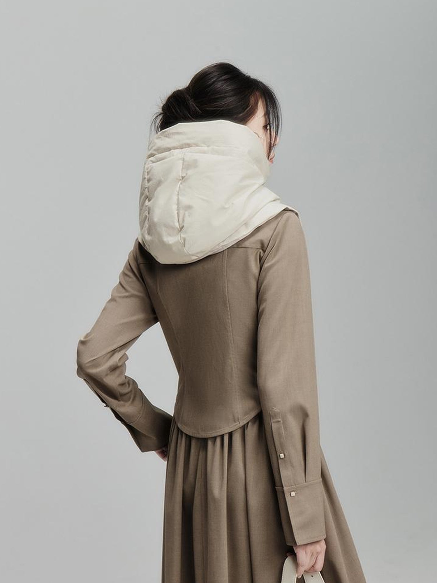 FUSSED Antimicrobial Wrinkle Resistant Cotton Quilted Shell Jacket