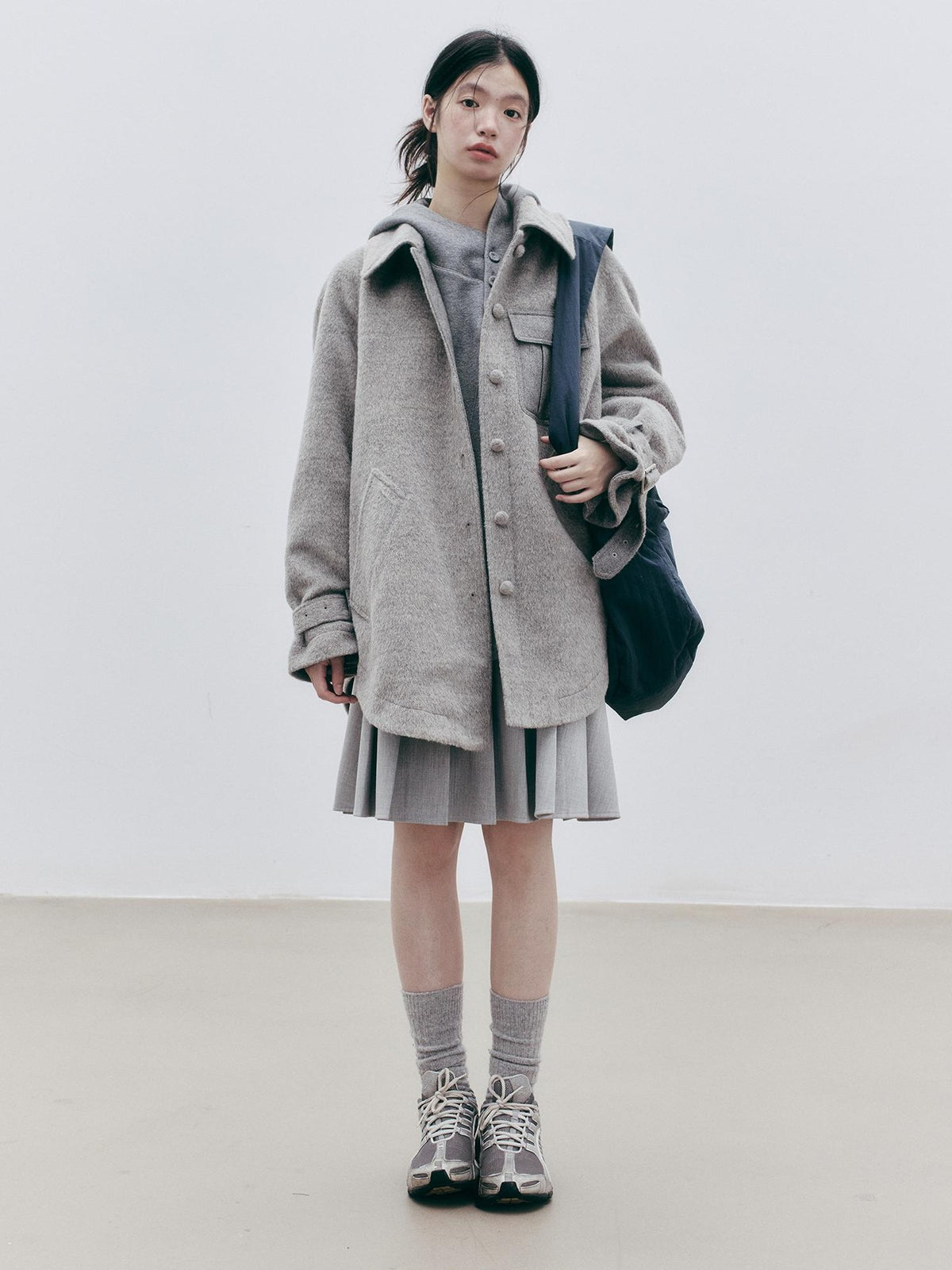 FUSSED Asymmetric Deconstructed Loose Fit Cotton Women&