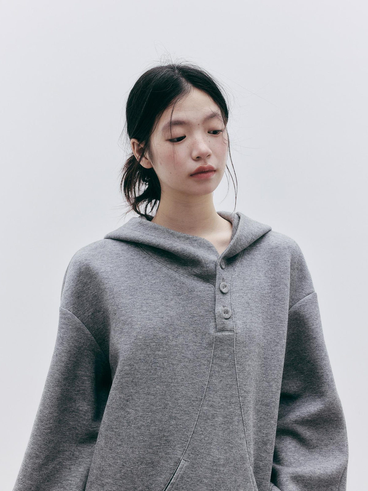 FUSSED Asymmetric Deconstructed Loose Fit Cotton Women&