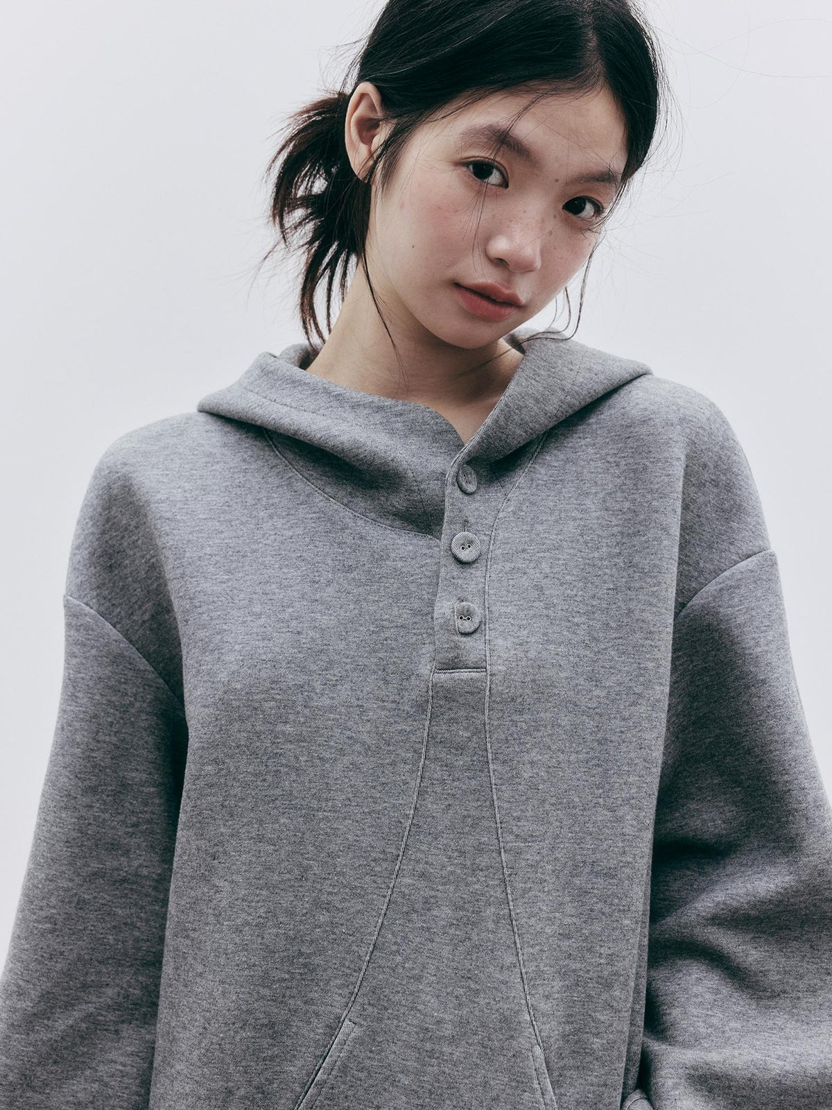FUSSED Asymmetric Deconstructed Loose Fit Cotton Women&