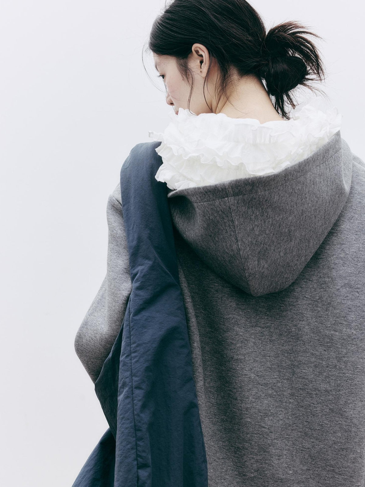 FUSSED Asymmetric Deconstructed Loose Fit Cotton Women&