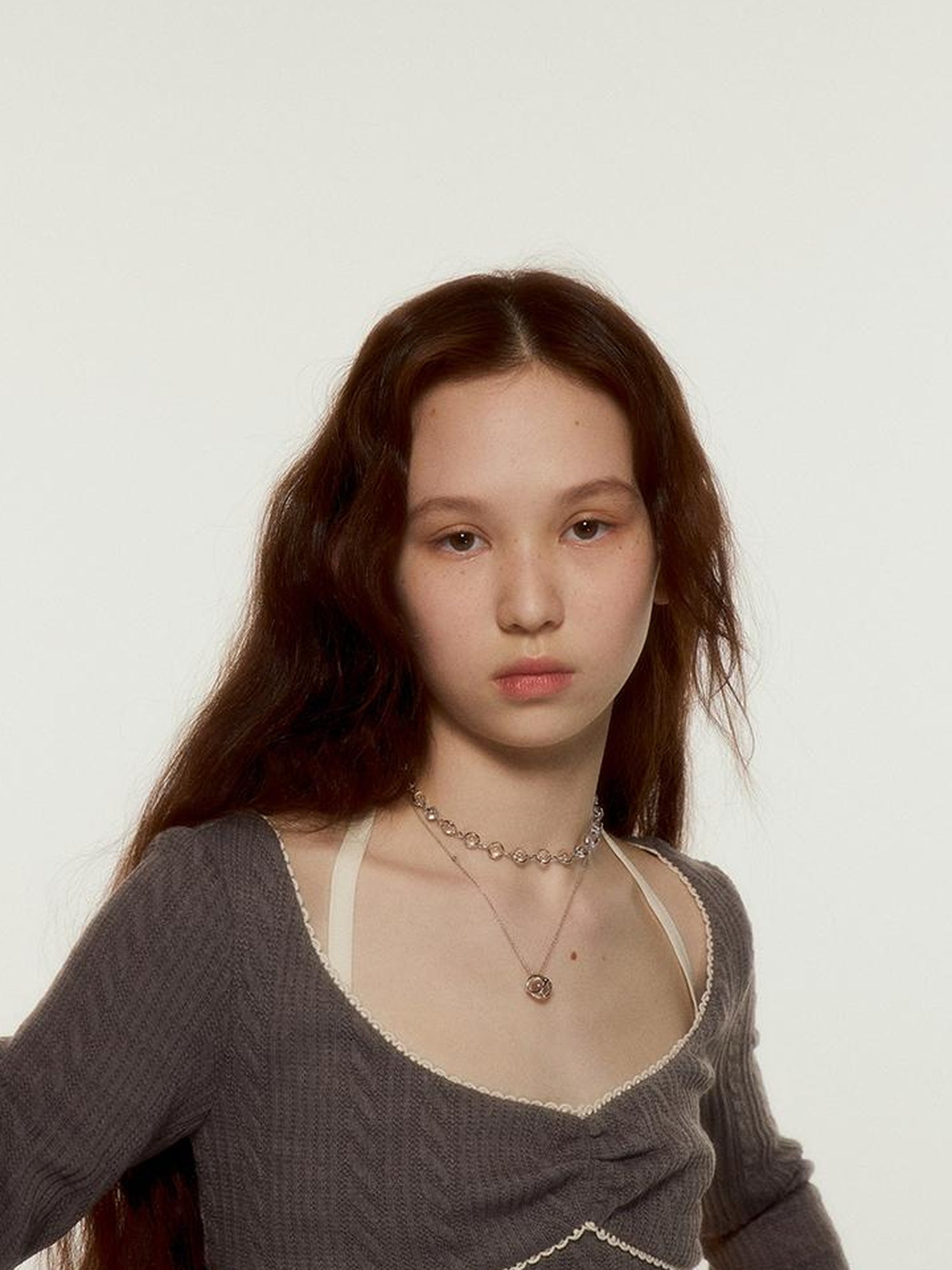 FUSSED Ballet Lace Knit Top In Three Colors