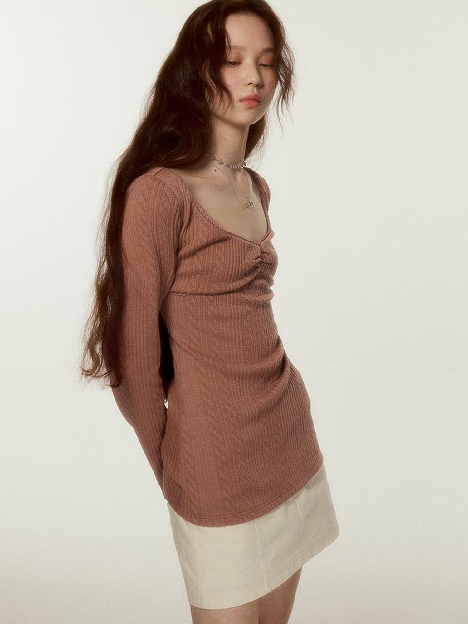 FUSSED Ballet Lace Knit Top In Three Colors