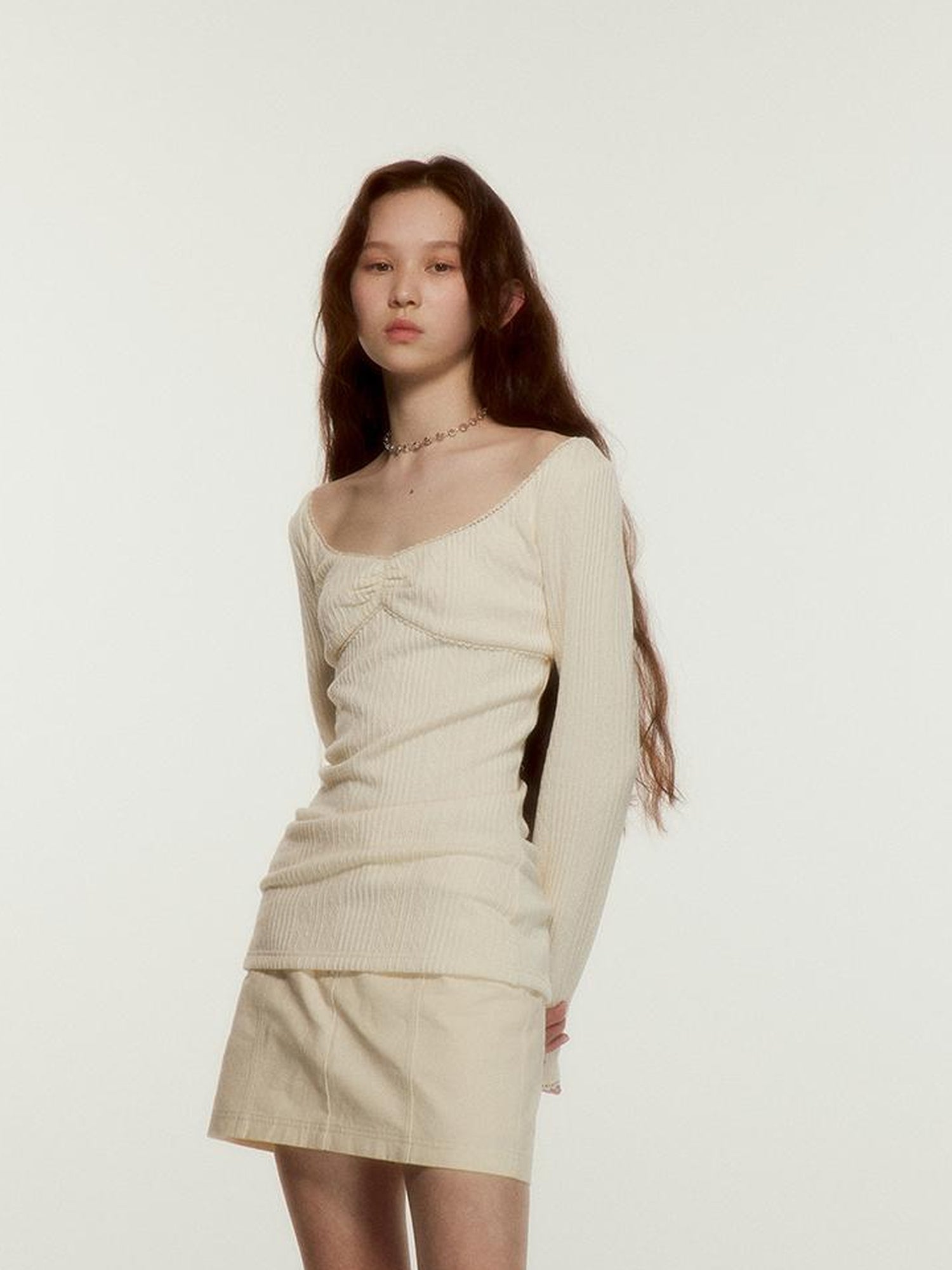 FUSSED Ballet Lace Knit Top In Three Colors