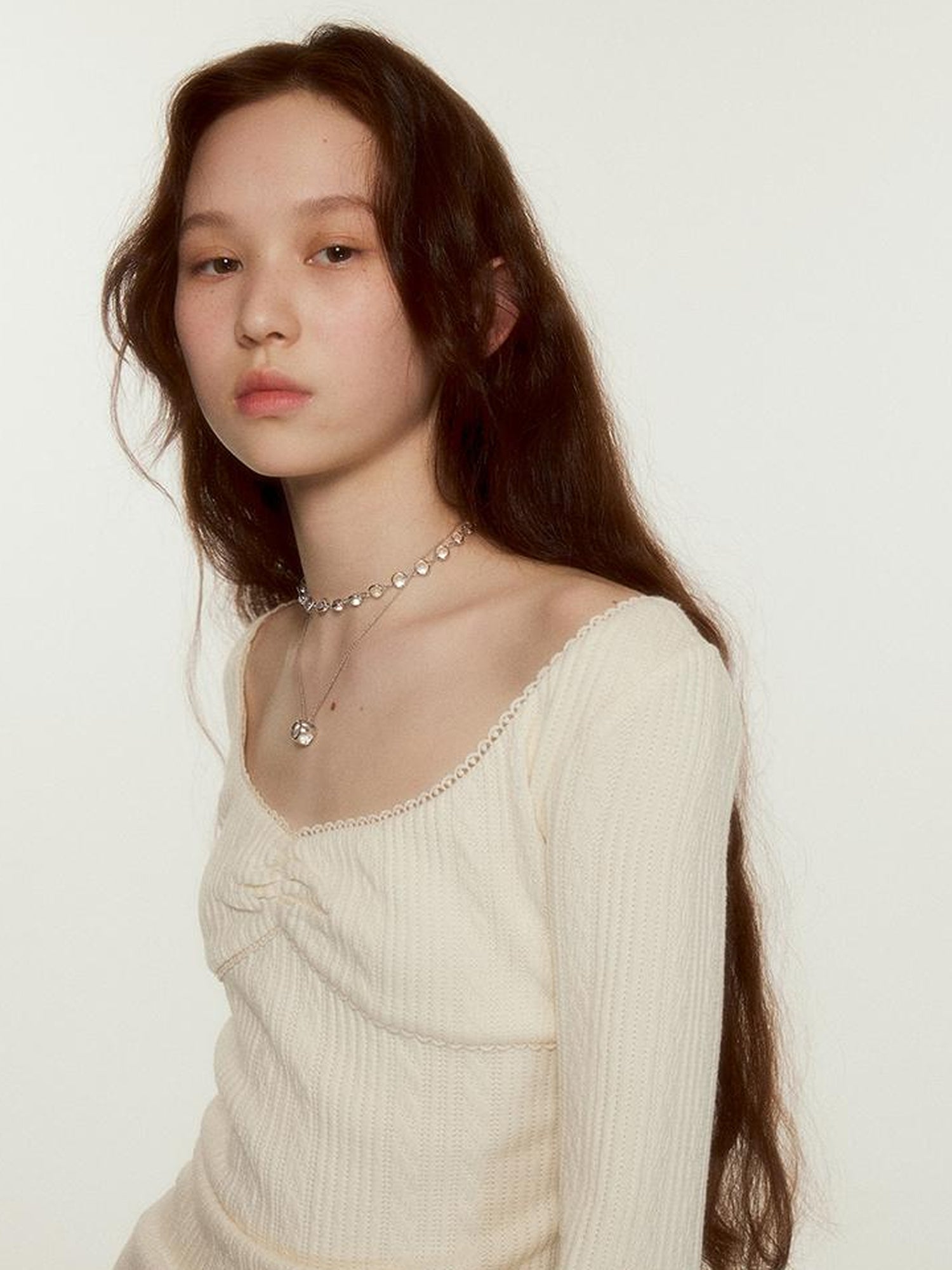 FUSSED Ballet Lace Knit Top In Three Colors