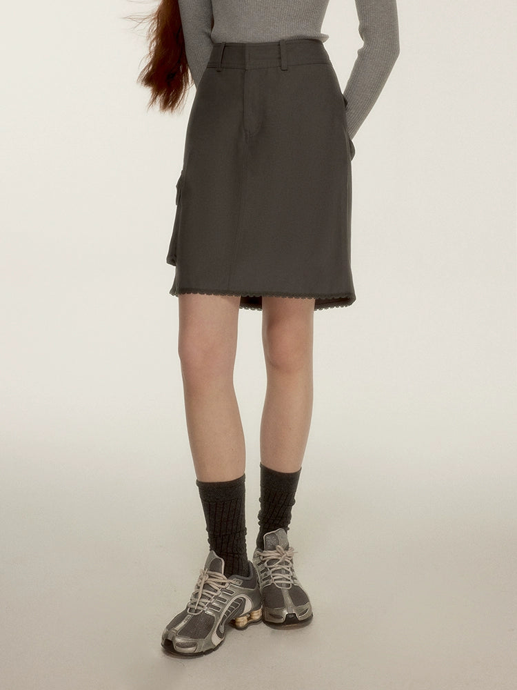 FUSSED_Blokette_Aesthetic_3D_Utility_Frost_Gray_Blue_Lace_Paneled_Skirt_MISSTT