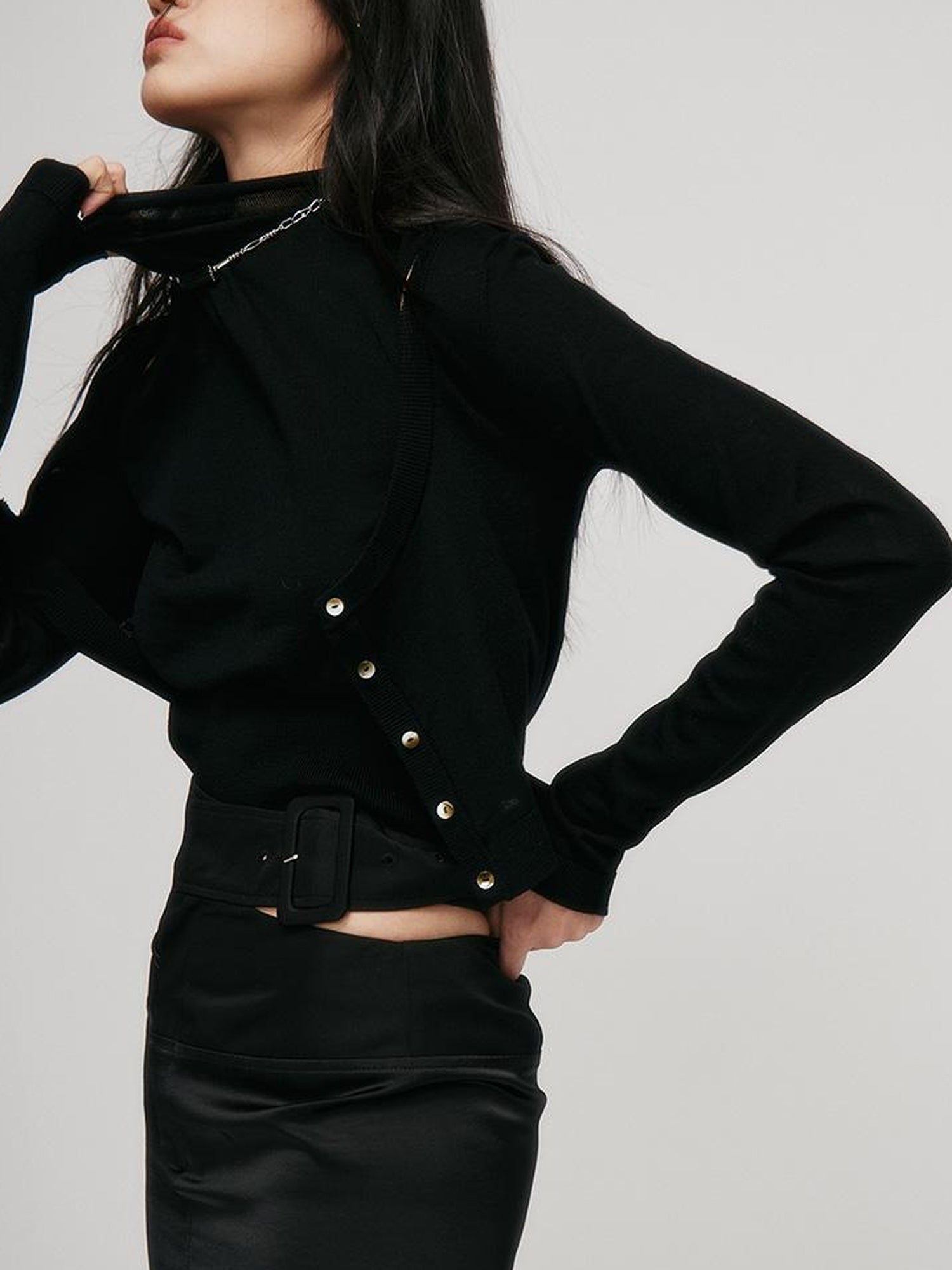 FUSSED Brisbane Merino Wool U Neck Sleeveless Crop Top