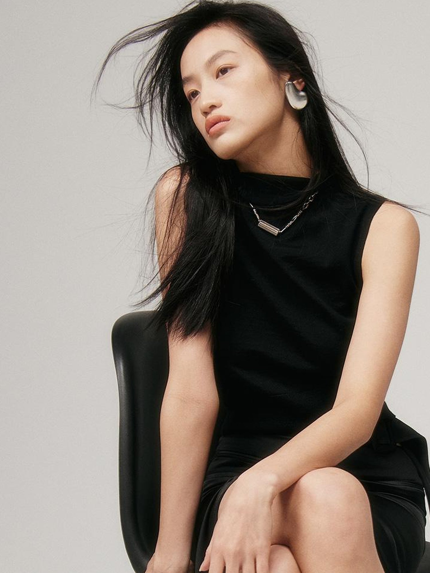 FUSSED Brisbane Merino Wool U Neck Sleeveless Crop Top