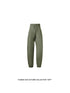 Cashmere Blend Ribbed Trousers Misty Green