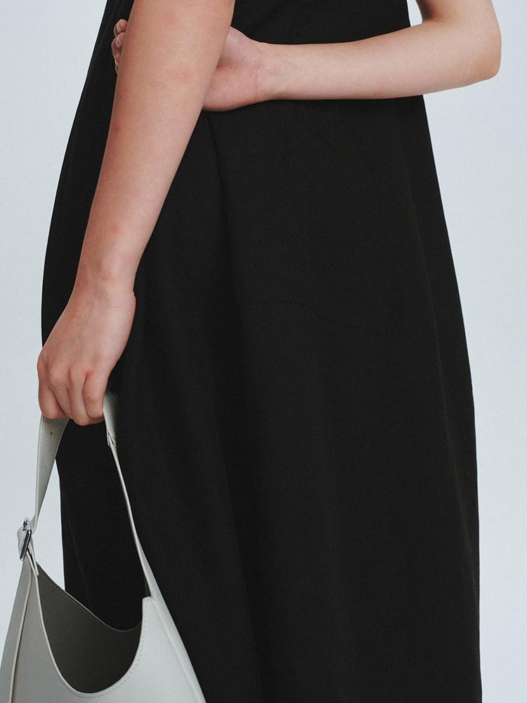 FUSSED Classic Asymmetric Patchwork Cocoon Women&
