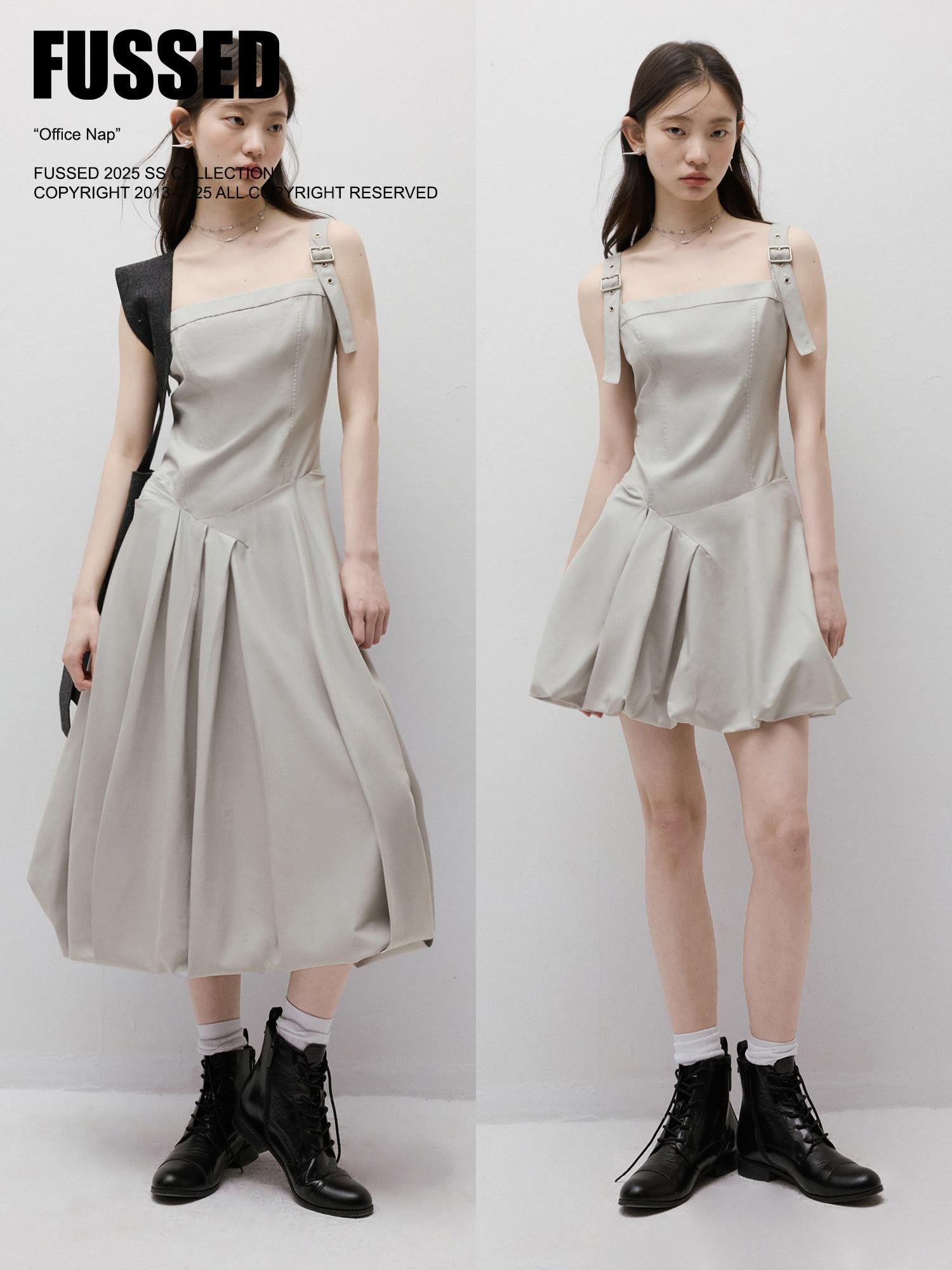 FUSSED Deconstructed Asymmetric Bud Bubble Women&